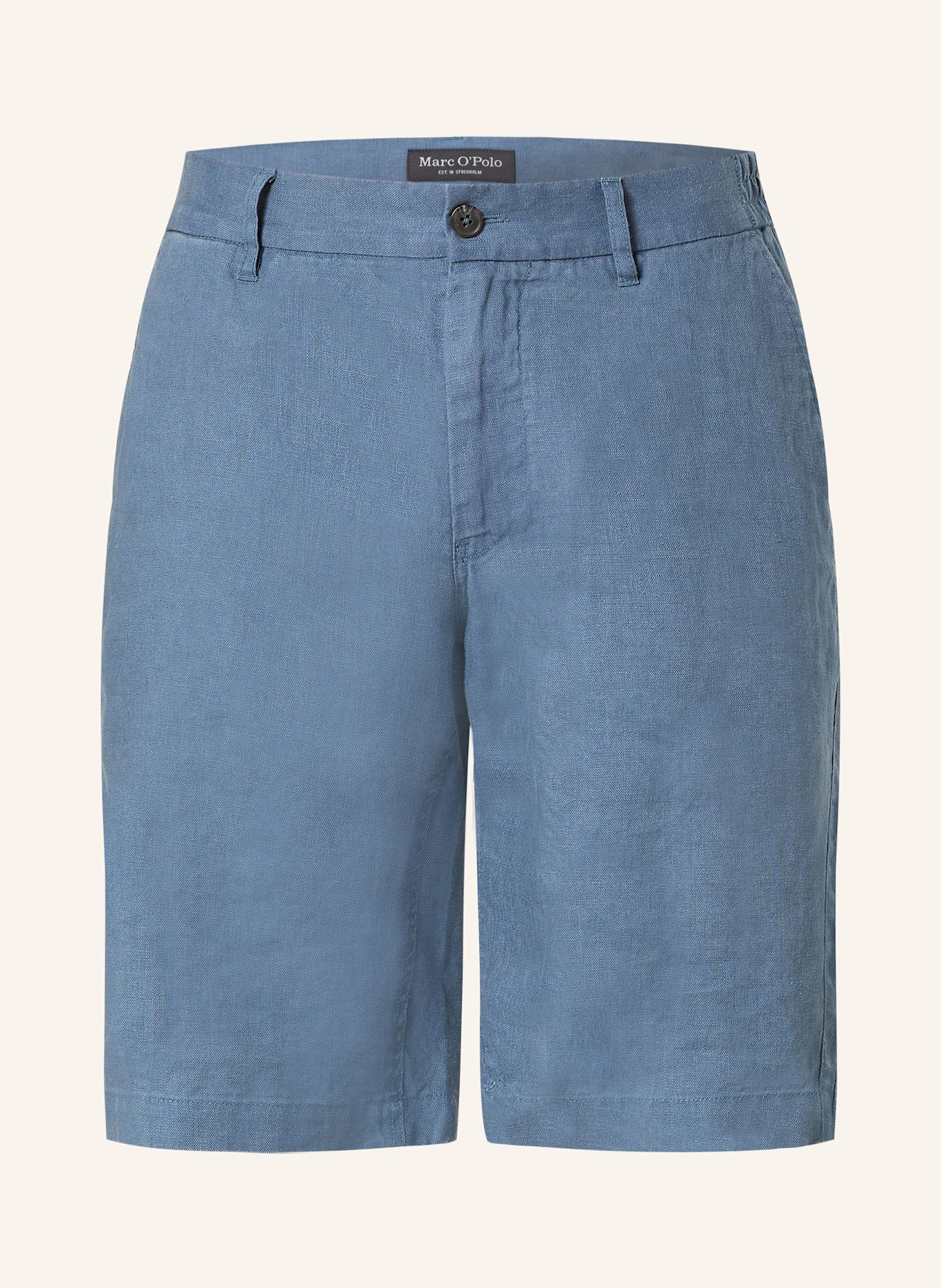 Marc O'Polo Leinenshorts RESO Regular Fit: BLAUGRAU