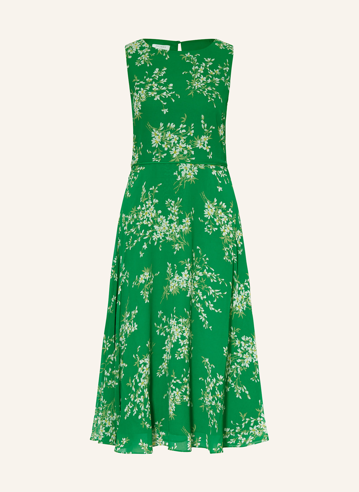 HOBBS Dress CARLY: GREEN / WHITE / LIGHT GREEN