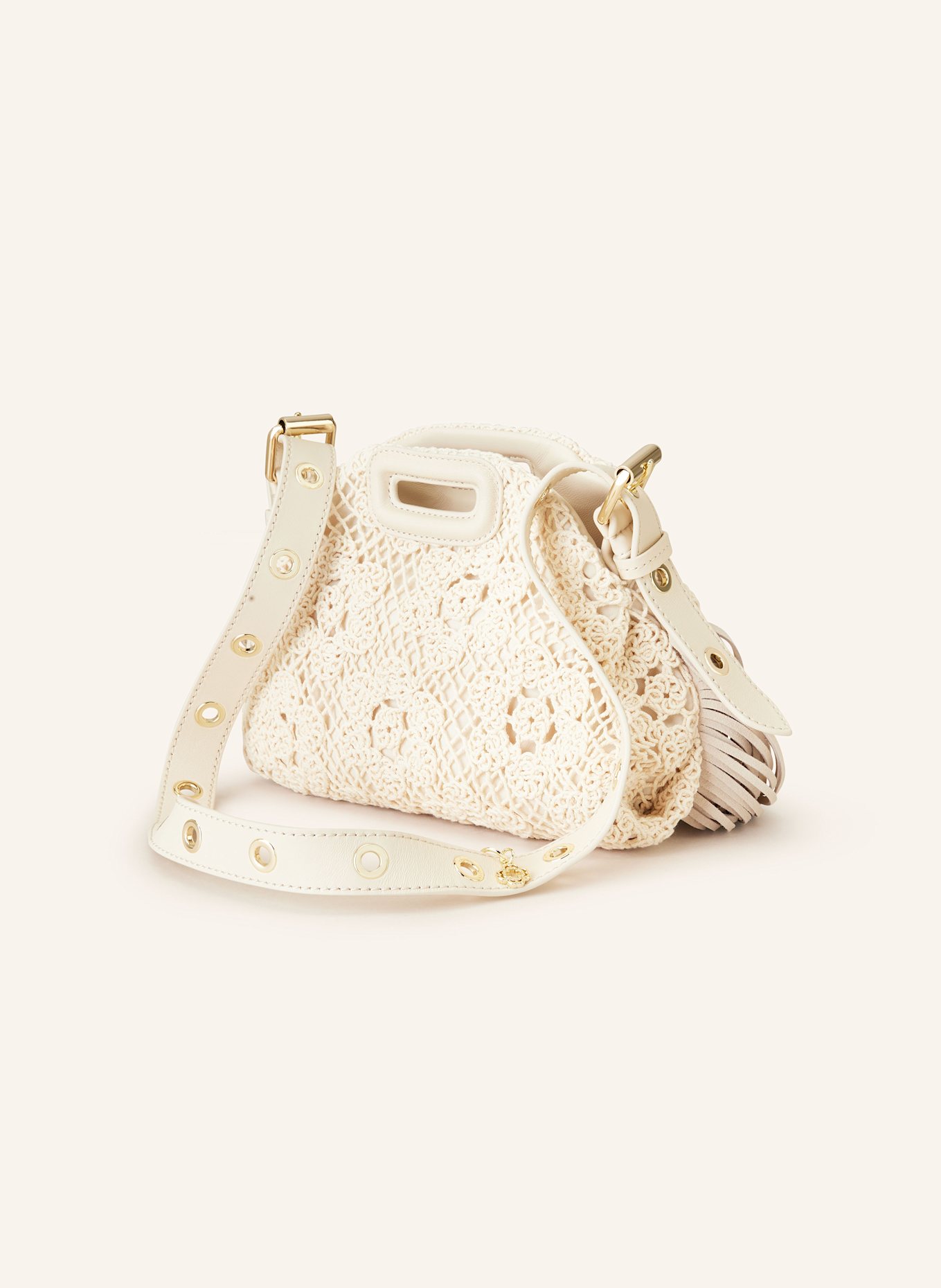 maje Schultertasche: ECRU