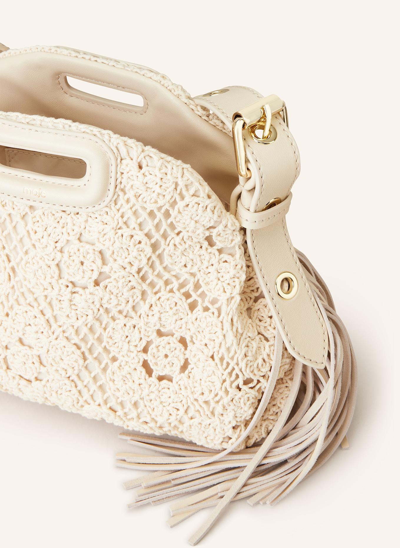 maje Schultertasche: ECRU