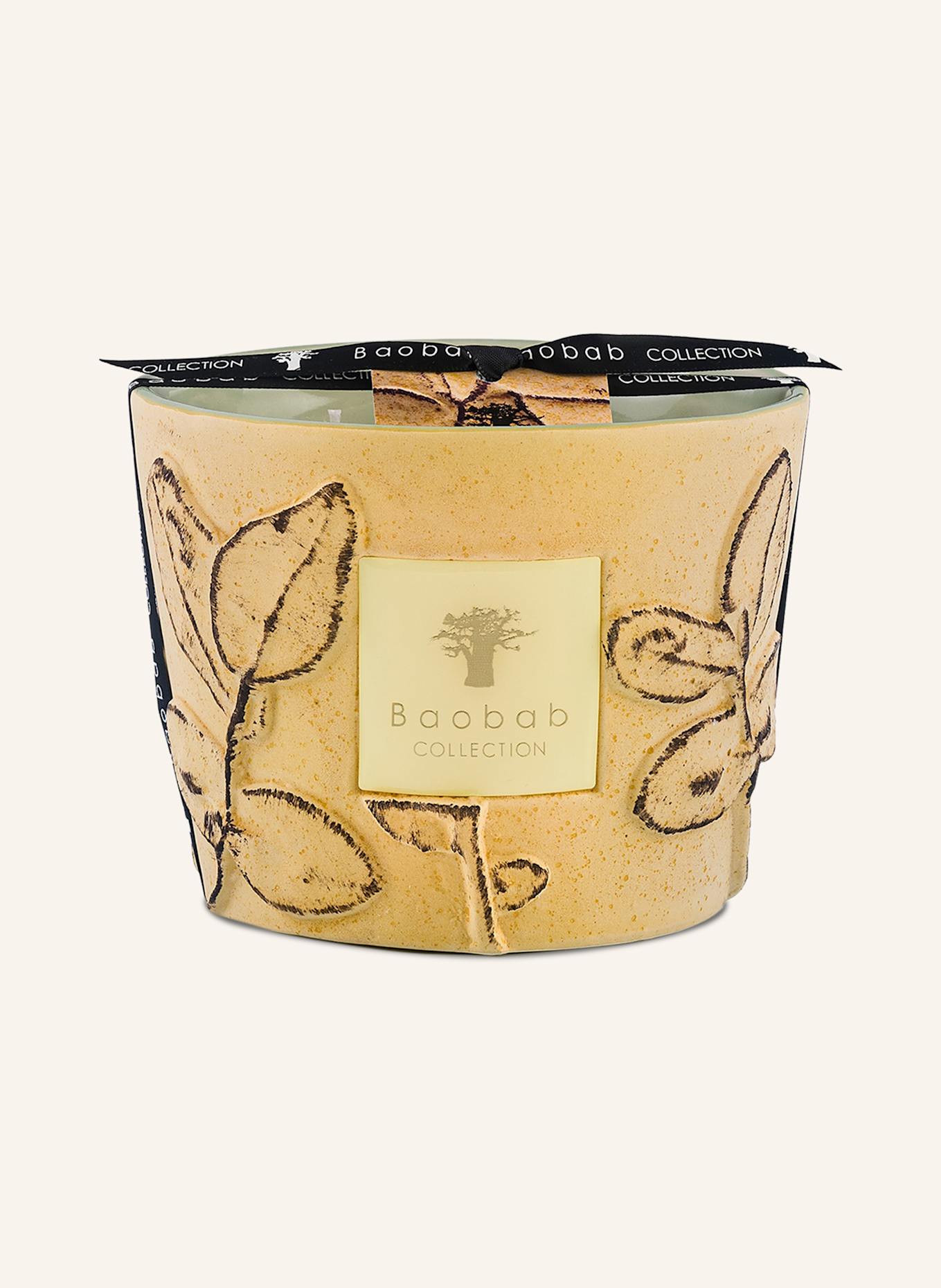 Baobab COLLECTION Duftkerze GARRIGUE: DUNKELGELB