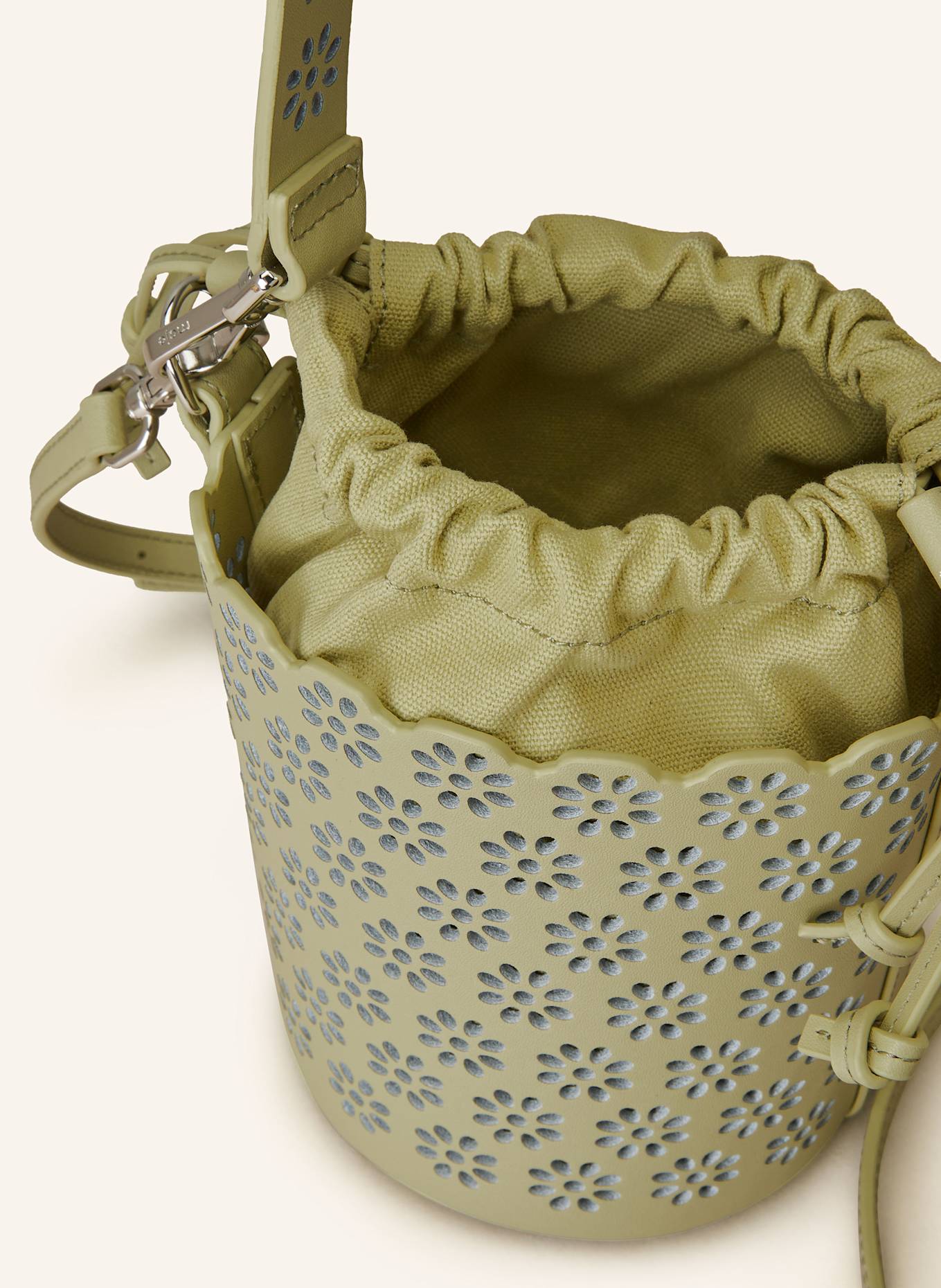 maje Beuteltasche: HELLGRÜN