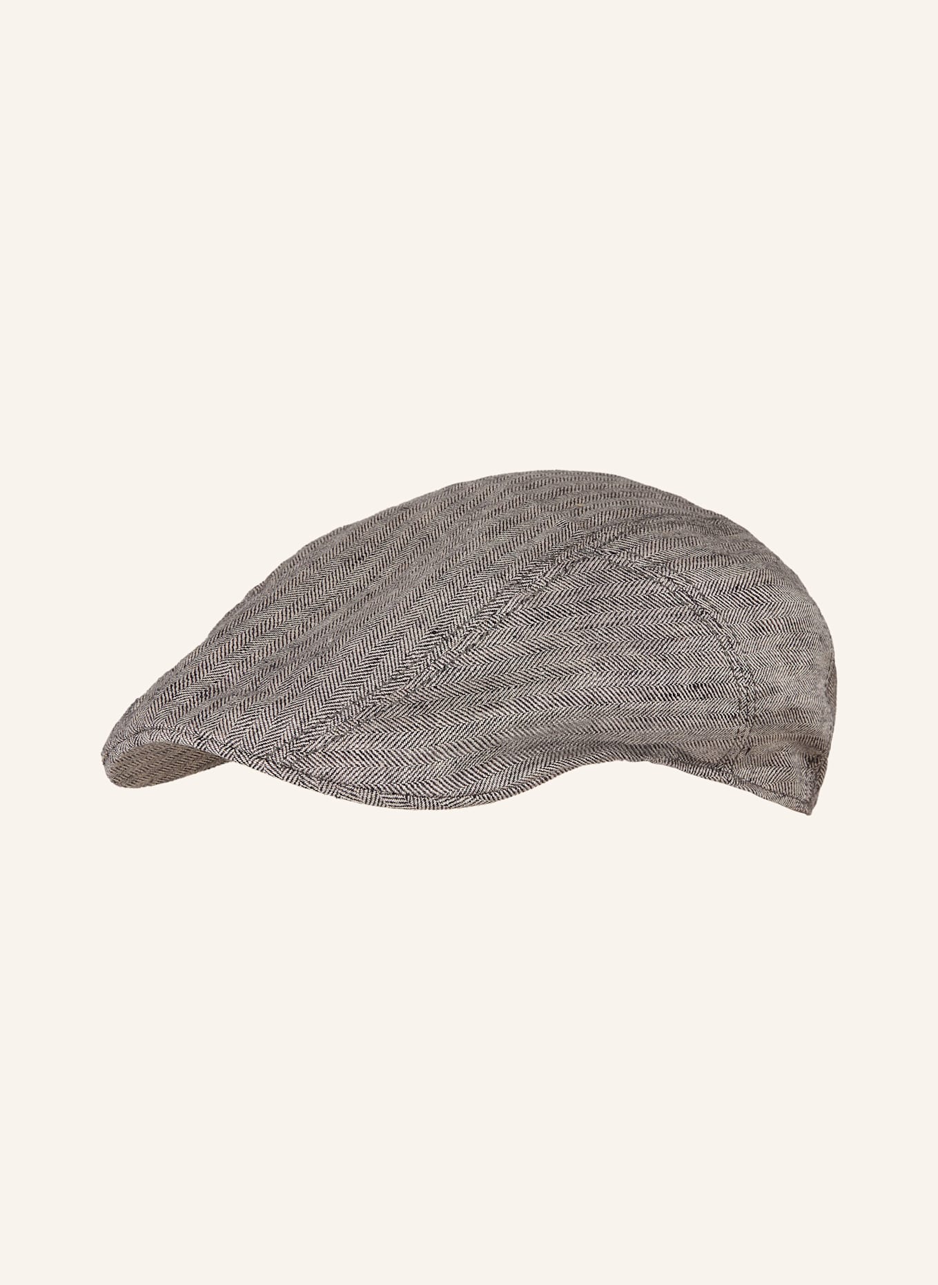 STETSON Sliding des cap IVY made of linen, Color: GRAY (Image 1)