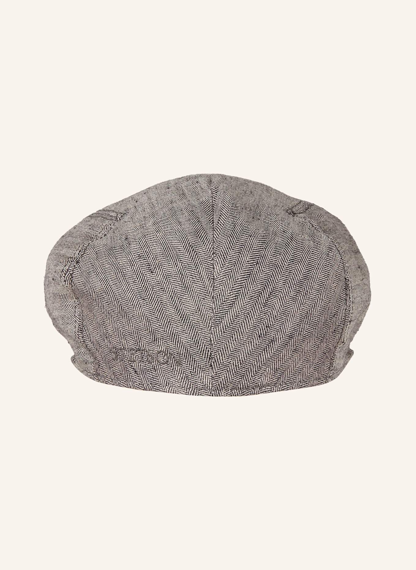 STETSON Sliding des cap IVY made of linen, Color: GRAY (Image 3)
