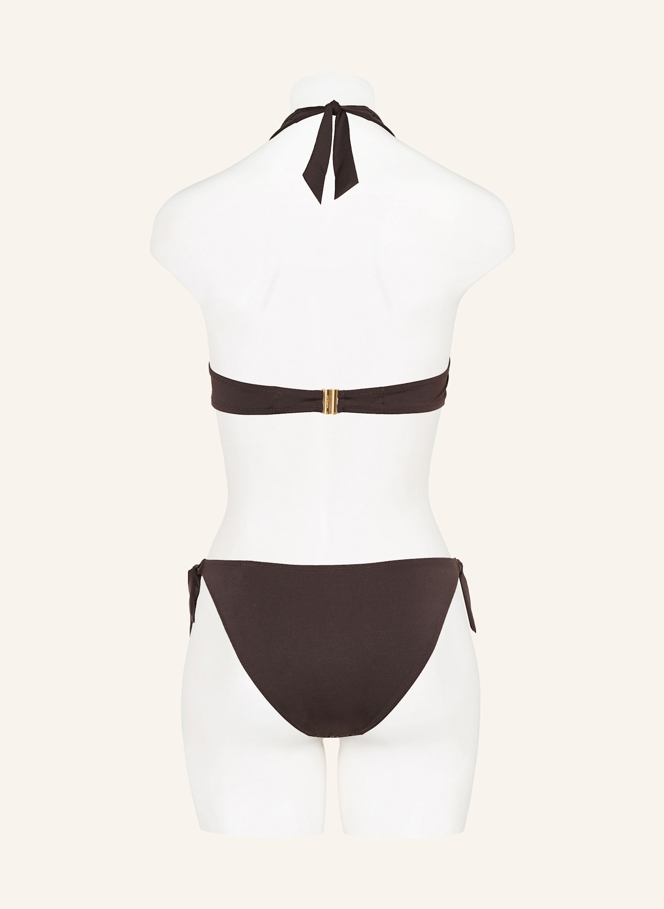 MARIE JO Trojúhelníkové bikinové kalhotky TOMAR: TMAVĚ HNĚDÁ