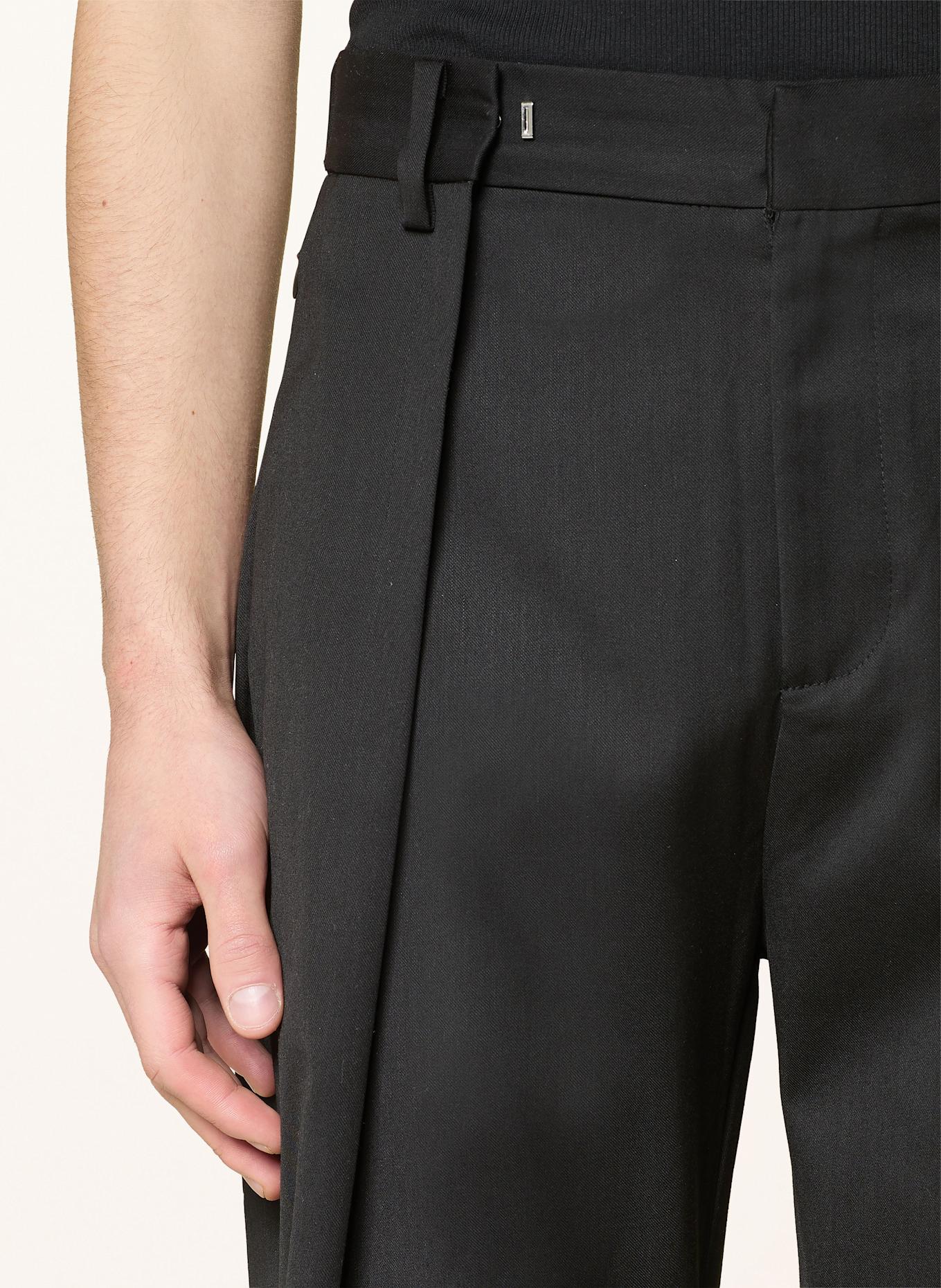 don't waste culture Hose Regular Fit: SCHWARZ