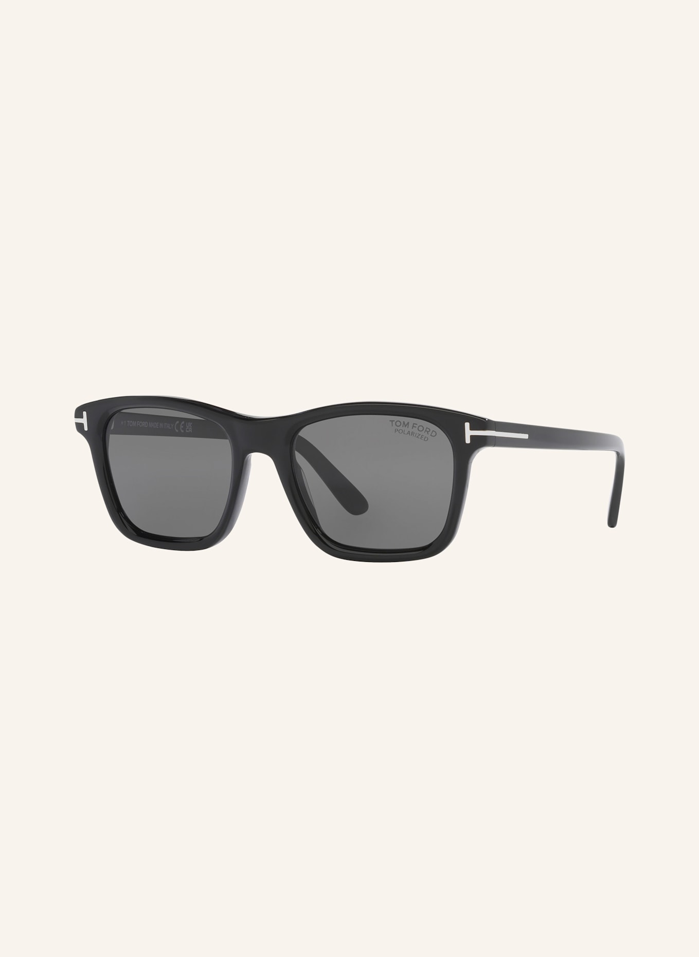 TOM FORD Sonnenbrille TR001977: 1330M1 - SCHWARZ/ GRAU POLARISIERT