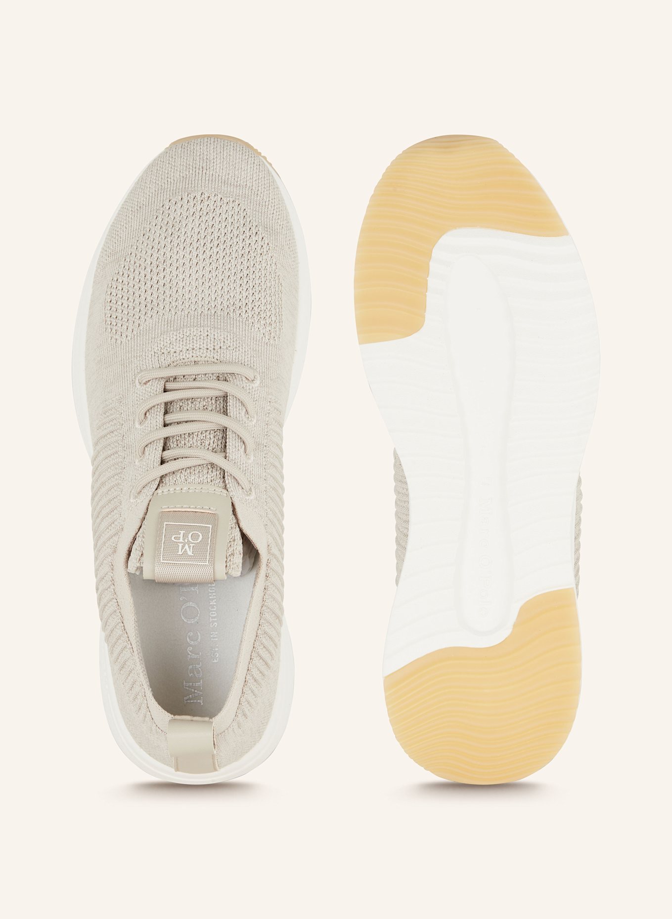 Marc O'Polo Sneaker: BEIGE