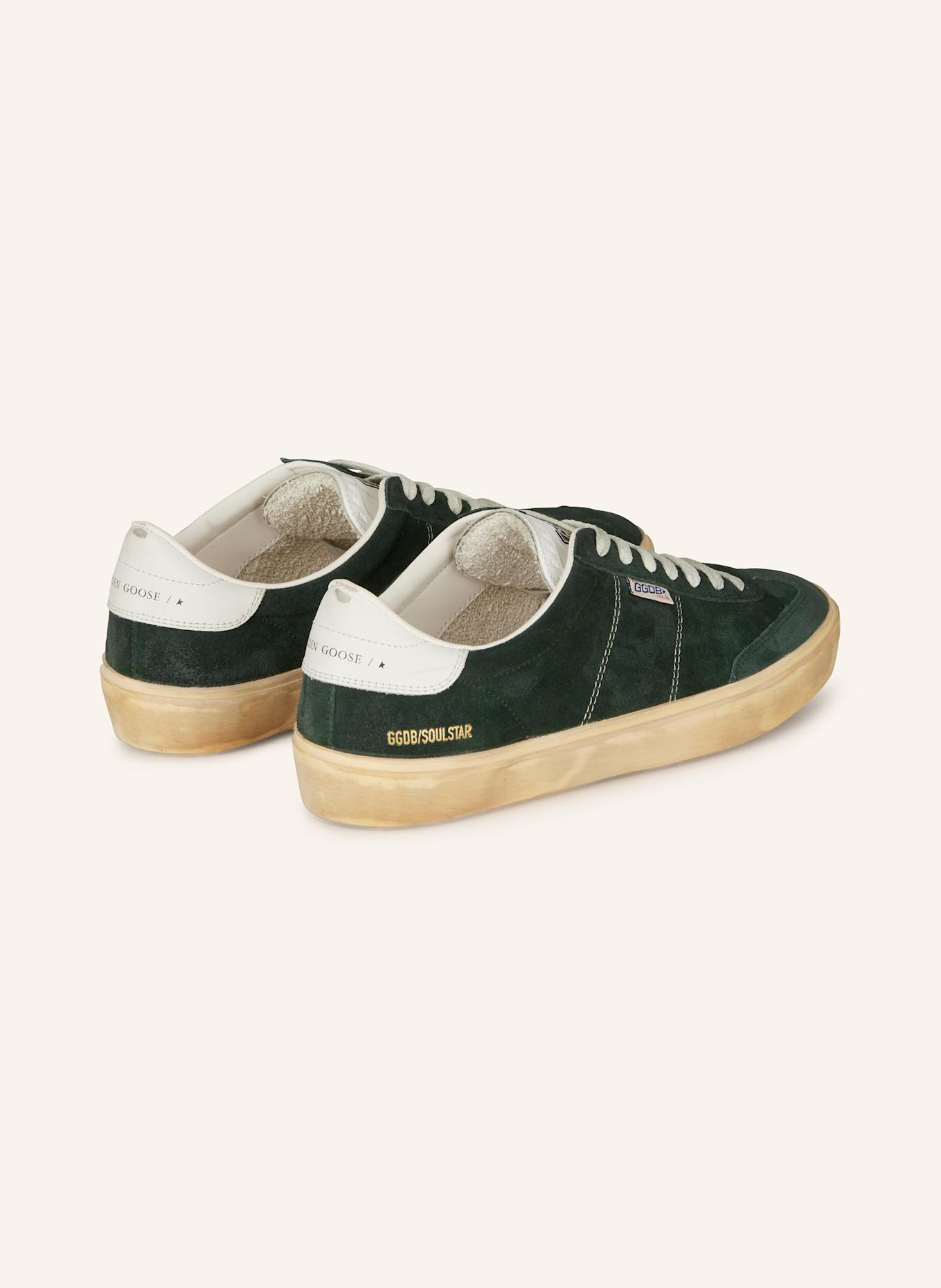 GOLDEN GOOSE Sneaker SOUL STAR: DUNKELGRÜN
