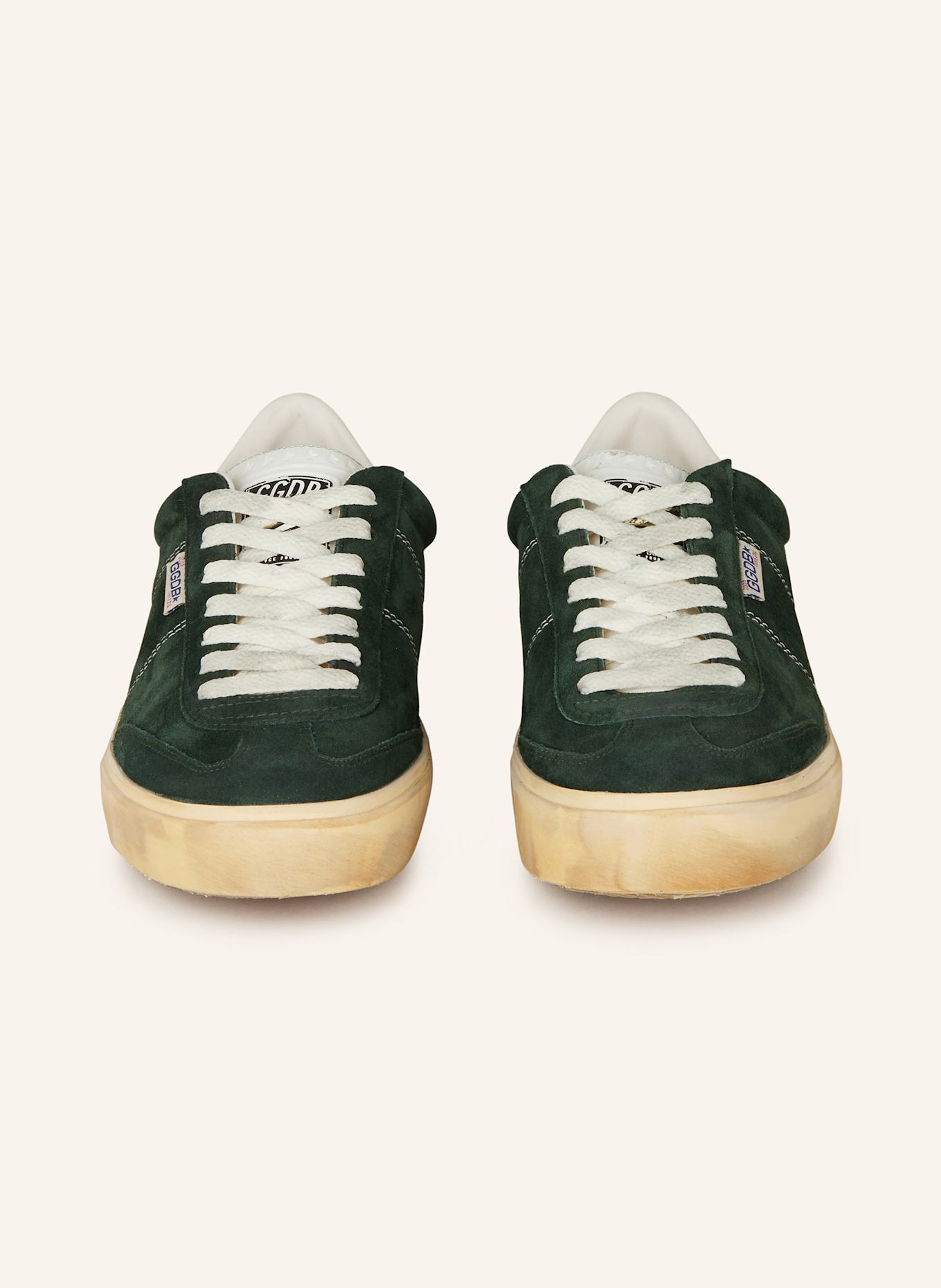GOLDEN GOOSE Sneaker SOUL STAR: DUNKELGRÜN