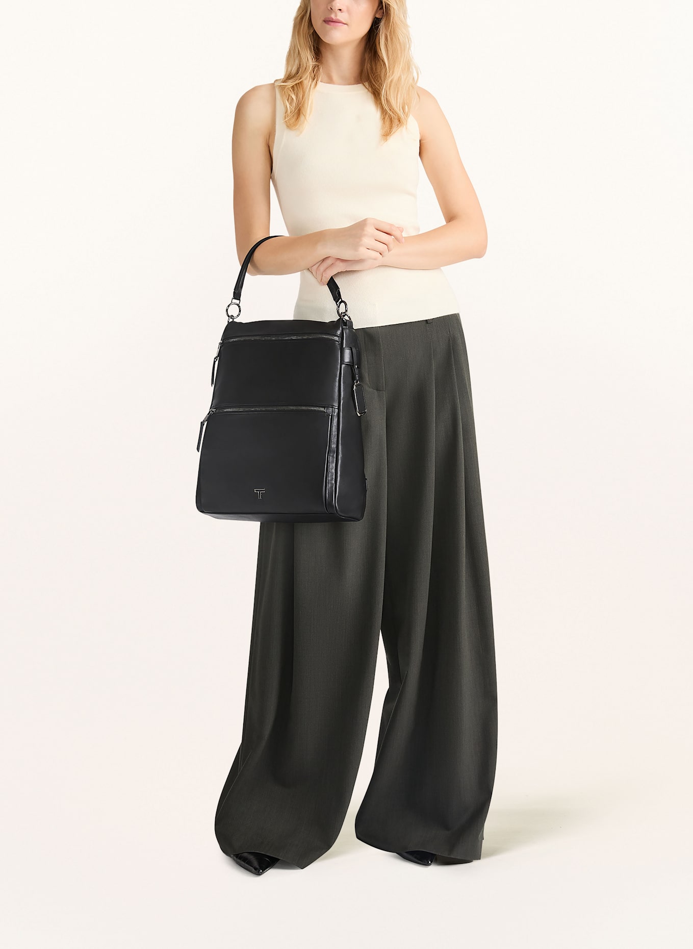 TUMI Plecak VOYAGEUR LIMERICK z kieszenią na laptopa: CZARNY