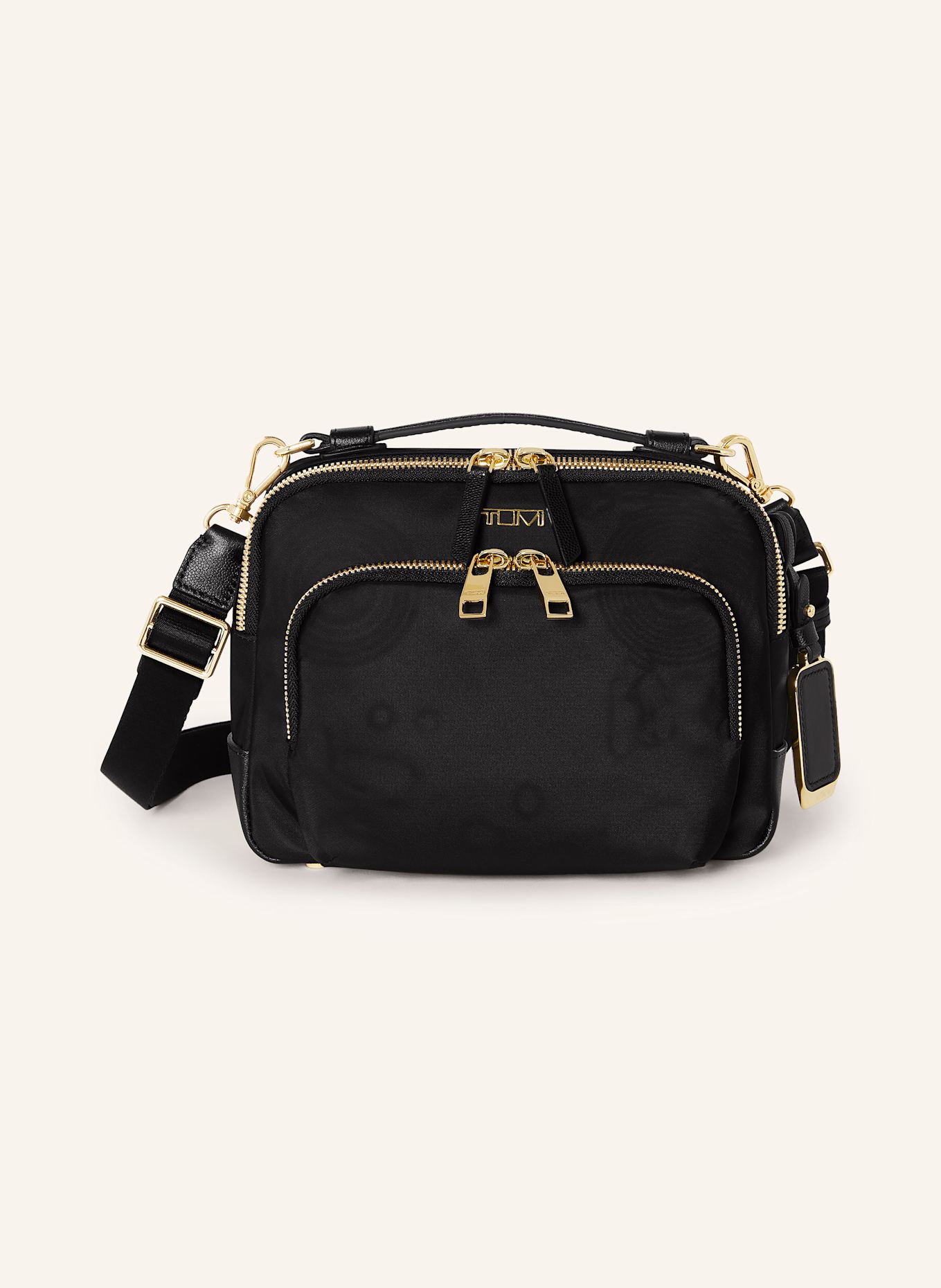 TUMI VOYAGEUR Umhängetasche TEGHAN: SCHWARZ / GOLD