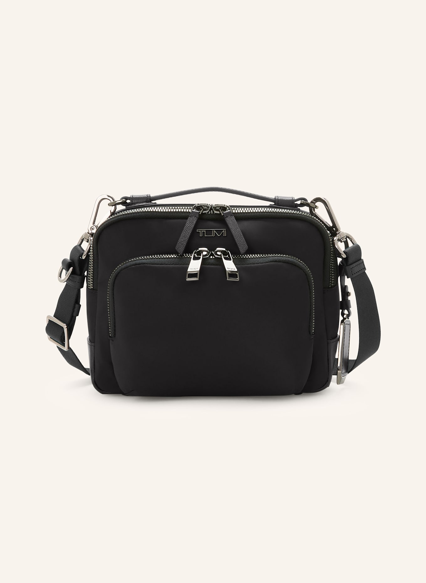 TUMI VOYAGEUR Umhängetasche TEGHAN: SCHWARZ / GOLD