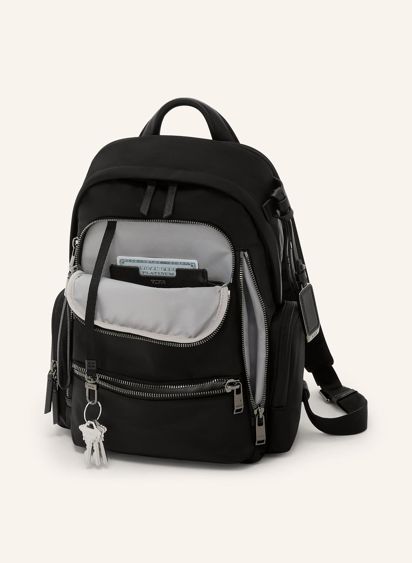 TUMI Plecak VOYAGEUR CELINA MEDIUM z przegrodą na laptop: CZARNY