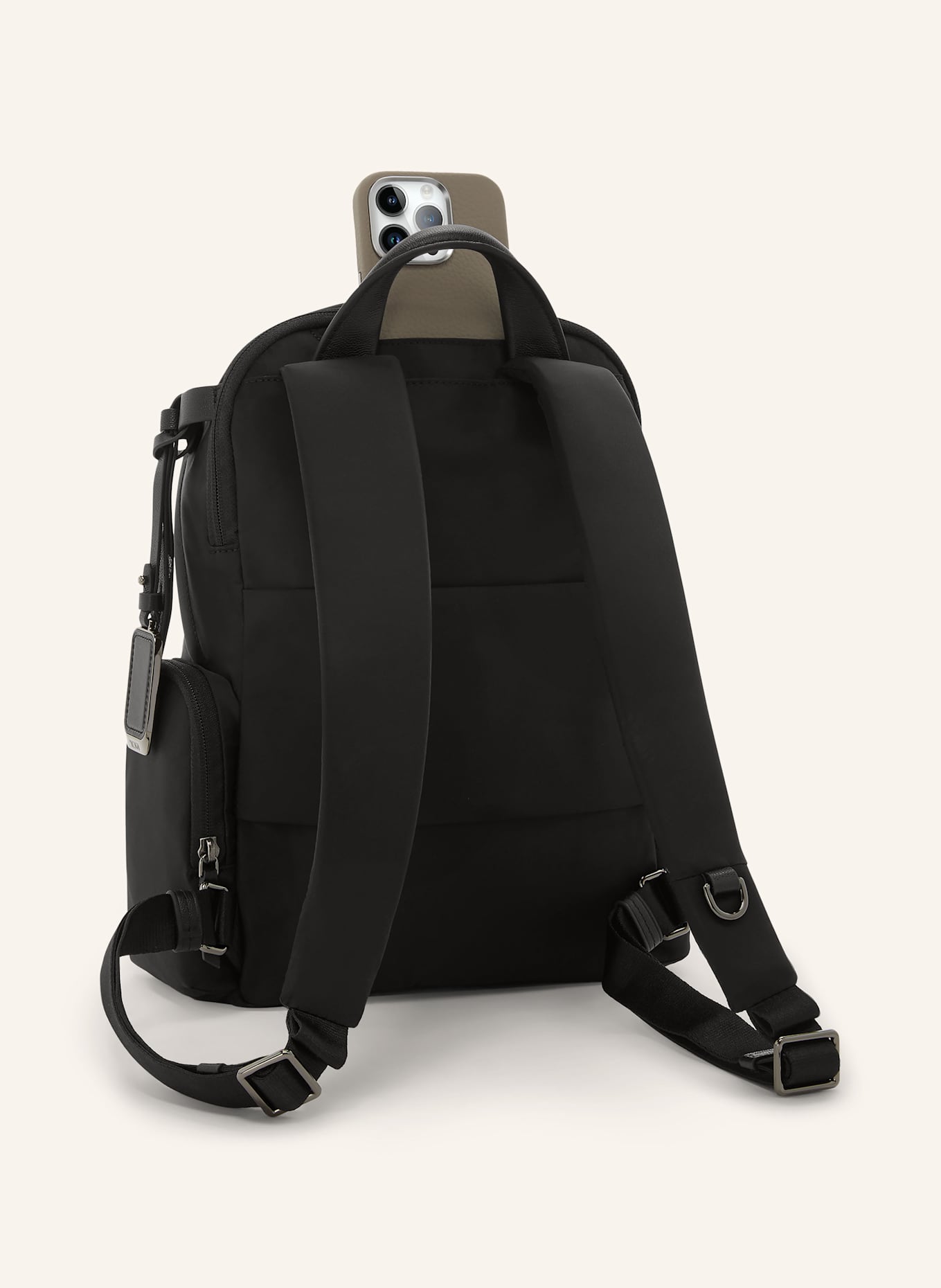 TUMI Plecak VOYAGEUR CELINA MEDIUM z przegrodą na laptop: CZARNY