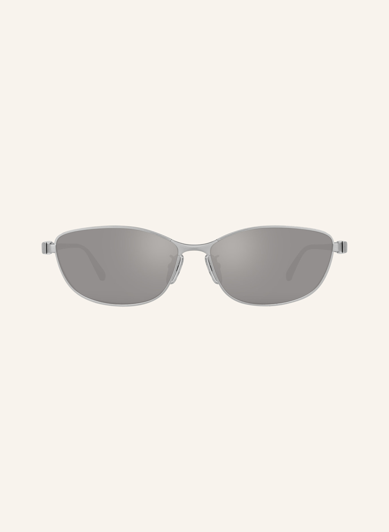 BALENCIAGA Okulary przeciwsłoneczne 6E000352: 4100V1 – SREBRNY/ CIEMNOSZARY
