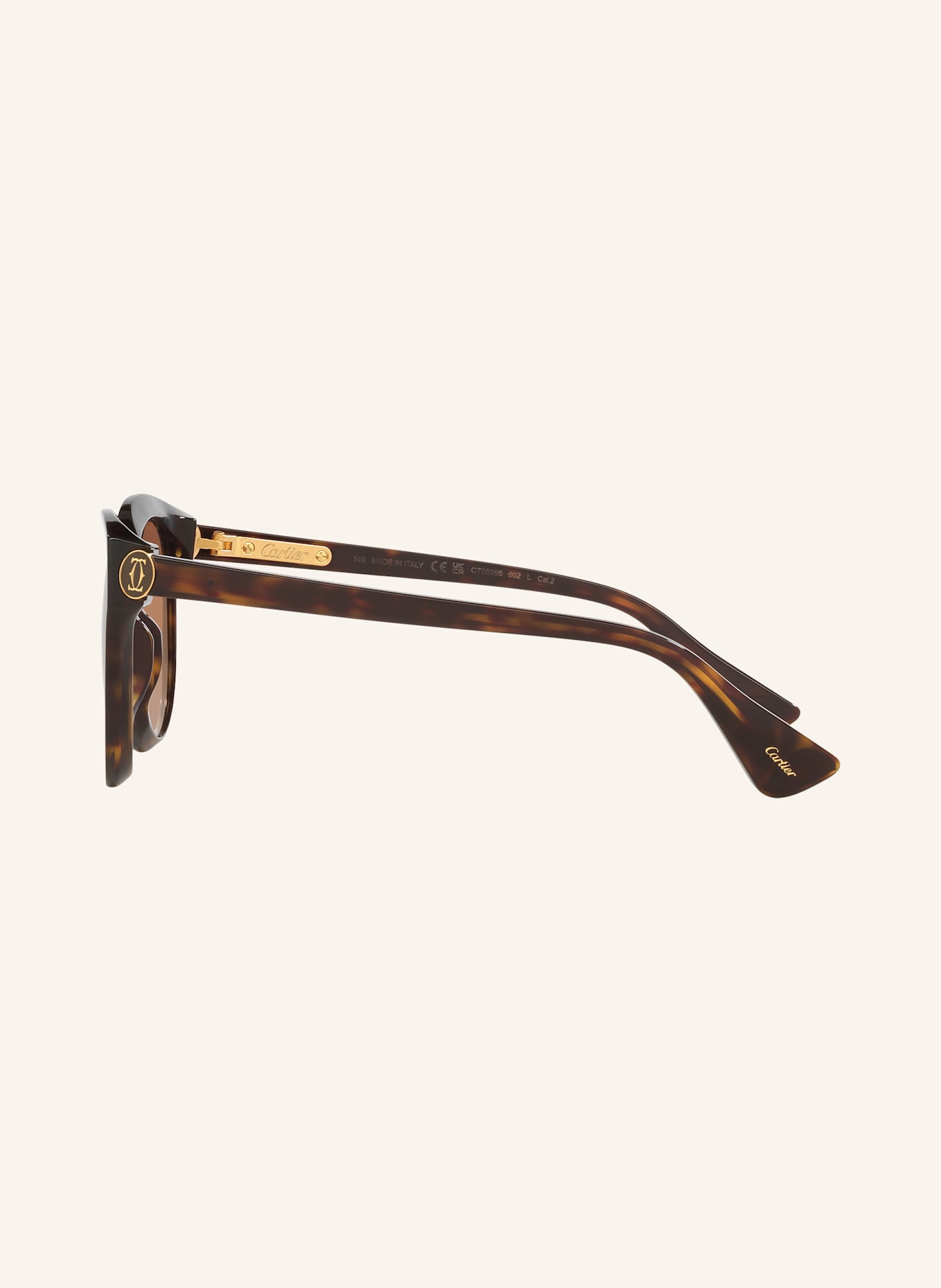 Cartier ona sunglasses 6L001769: 4402D1 - HAVANA/BROWN
