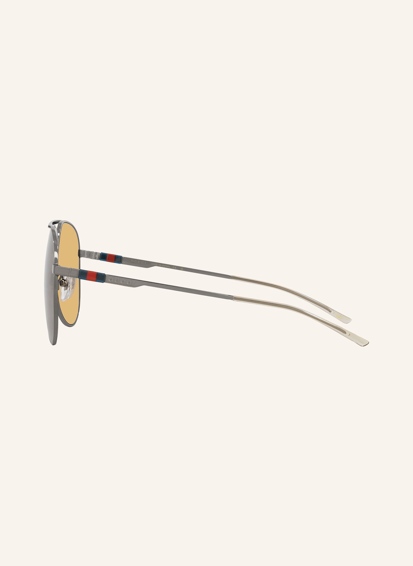 GUCCI Sunglasses GC002313, Color: 4100D1 - SILVER/ YELLOW (Image 3)