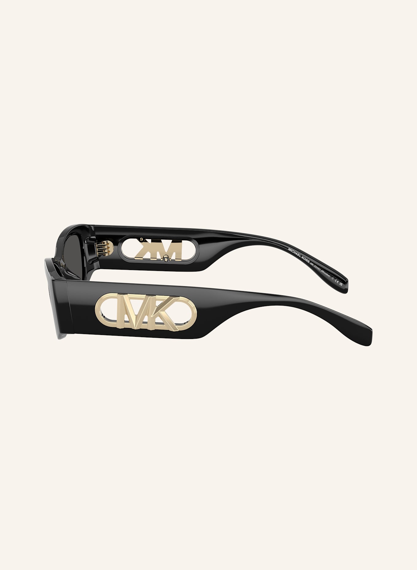 MICHAEL KORS Sonnenbrille MK2243U: 300587 - BLACK/ DUNKELGRAU
