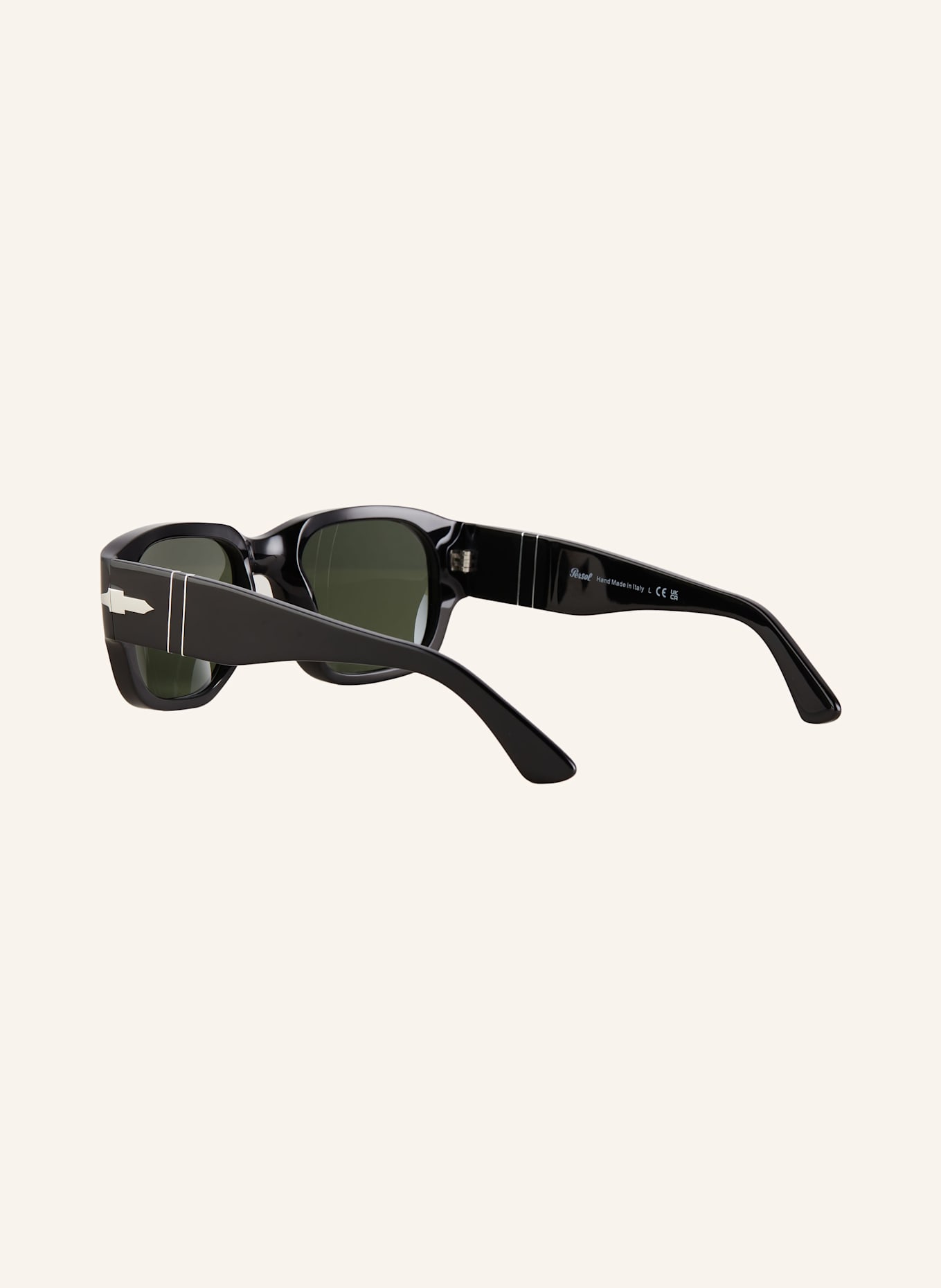 Persol Sonnenbrille PO3380S: 95/31 - SCHWARZ/ GRÜN