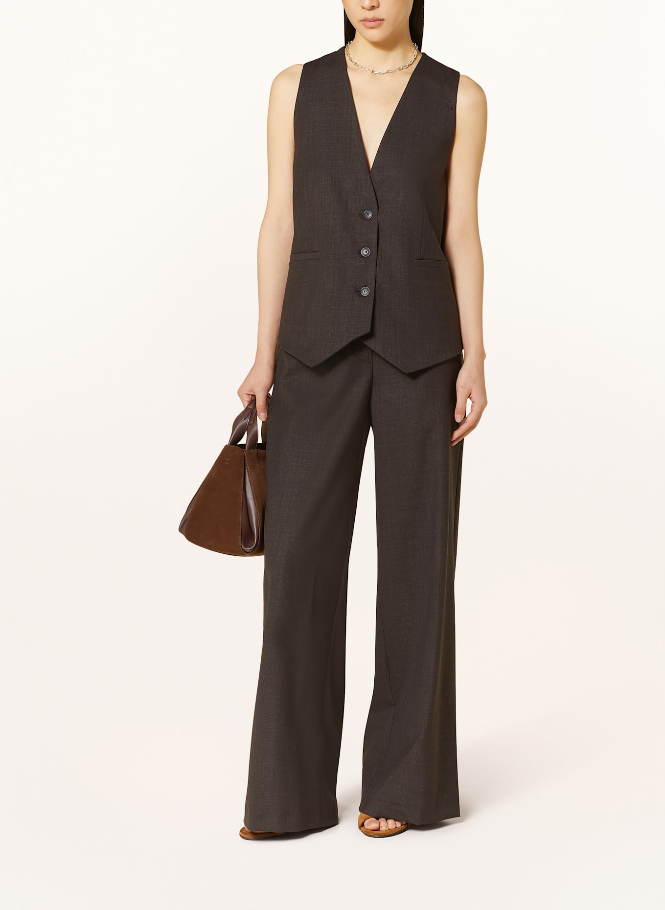 MAX & Co. Blazer vest COLOR: BLACK