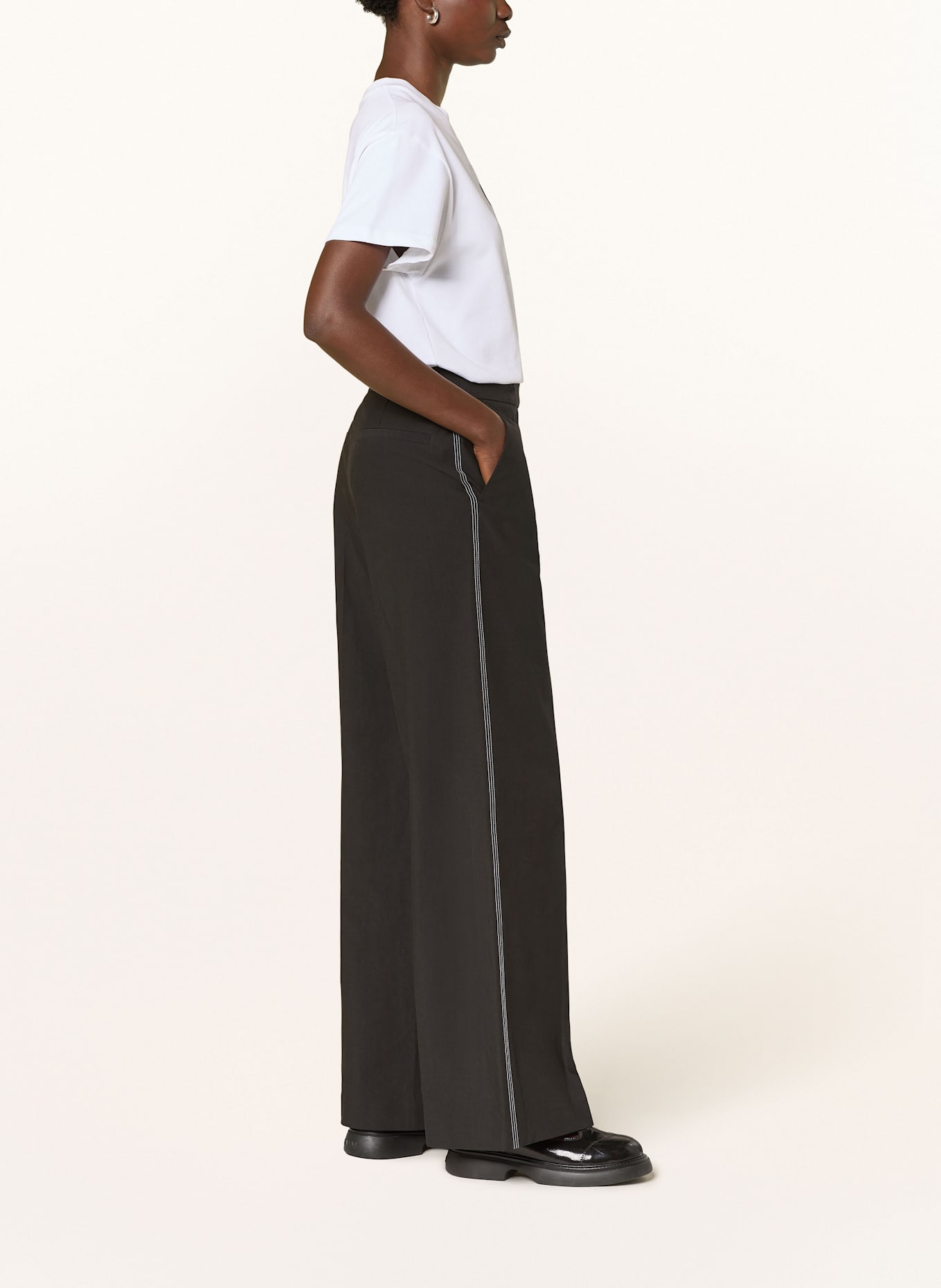 CLAUDIE PIERLOT Hose Paula: SCHWARZ