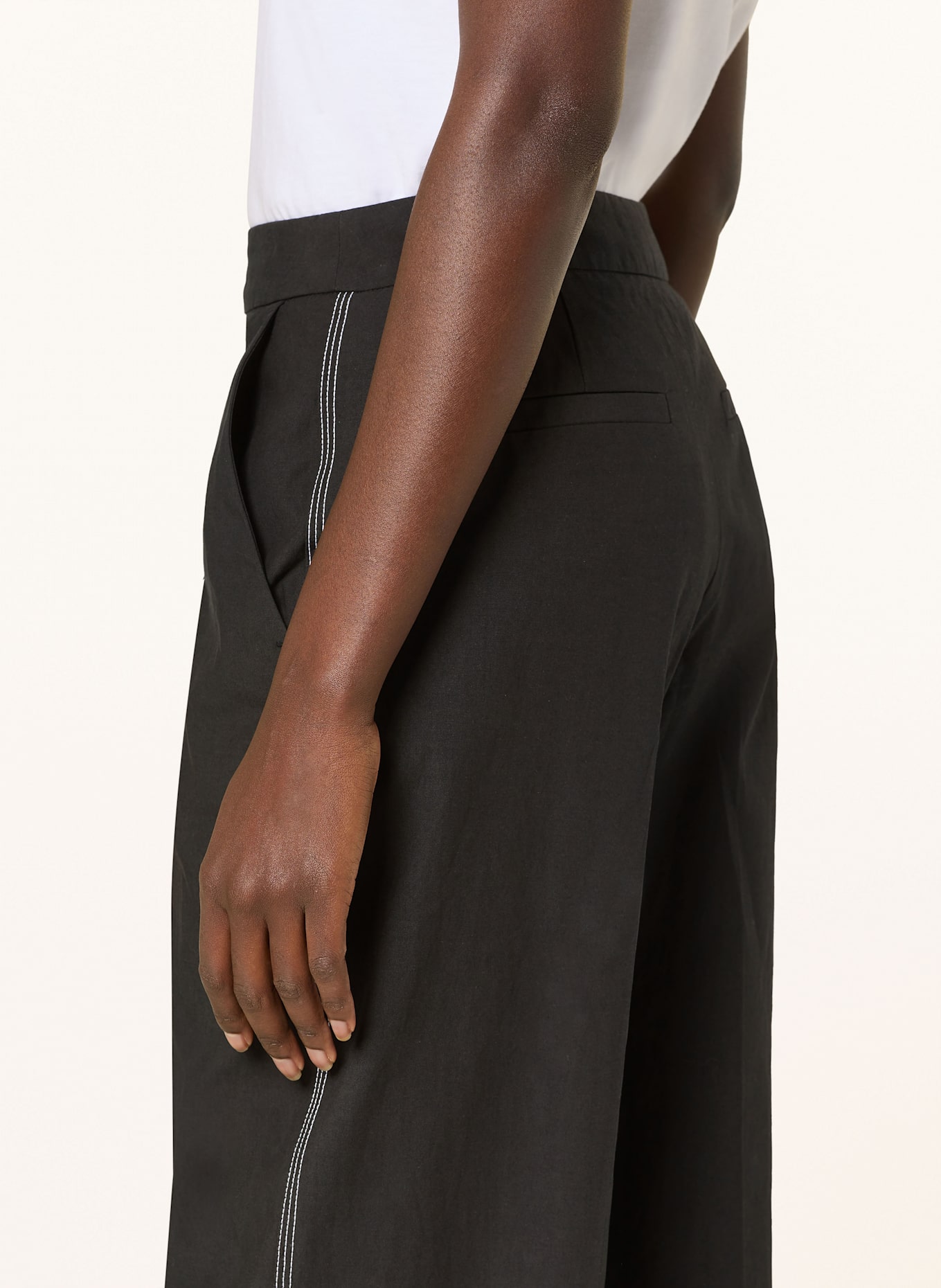 CLAUDIE PIERLOT Hose Paula: SCHWARZ