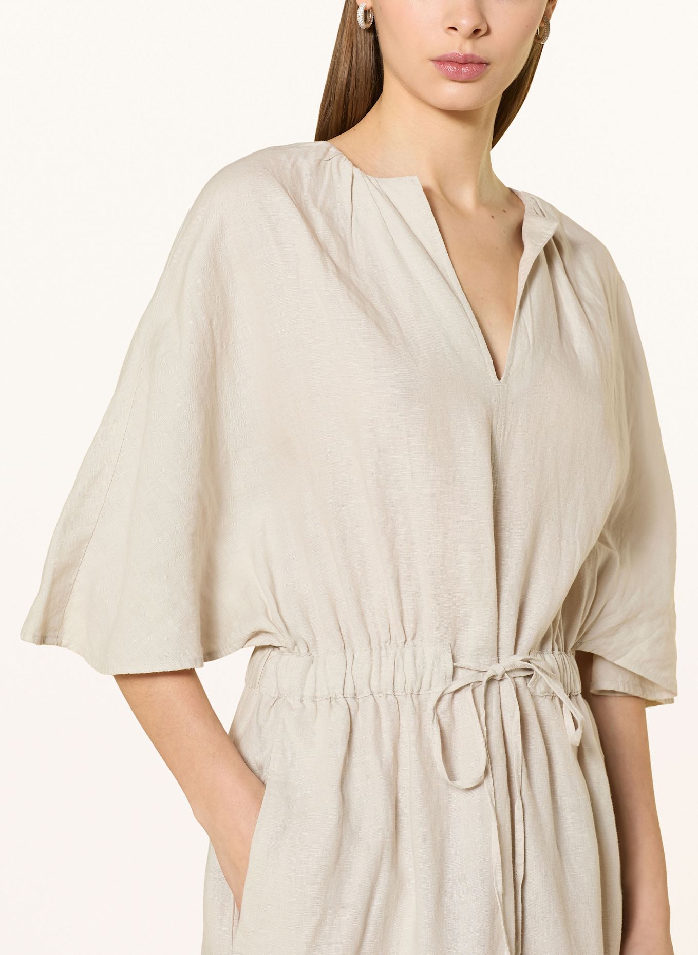 Marc O'Polo Leinenkleid: CREME