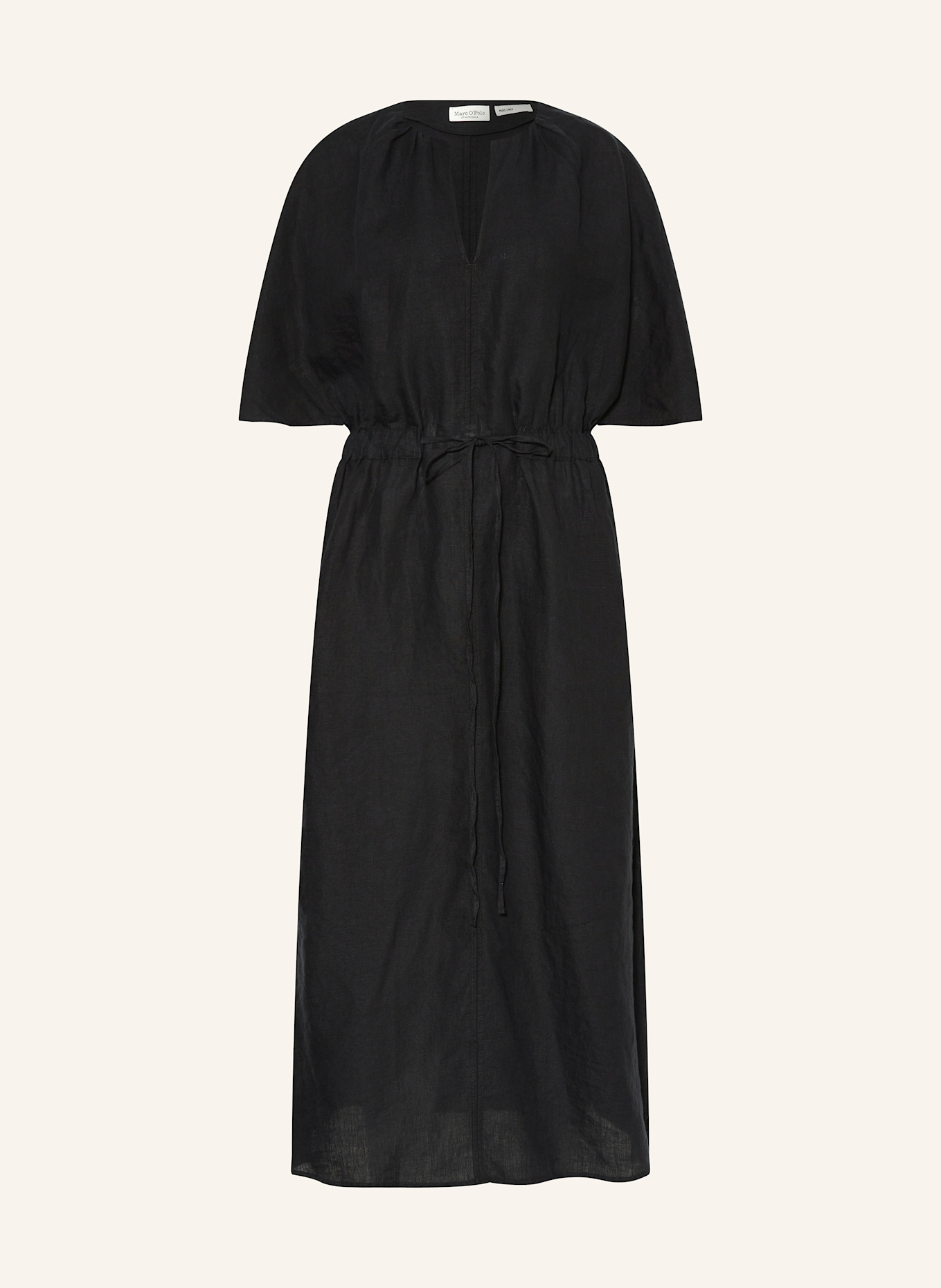 Marc O'Polo Leinenkleid: SCHWARZ