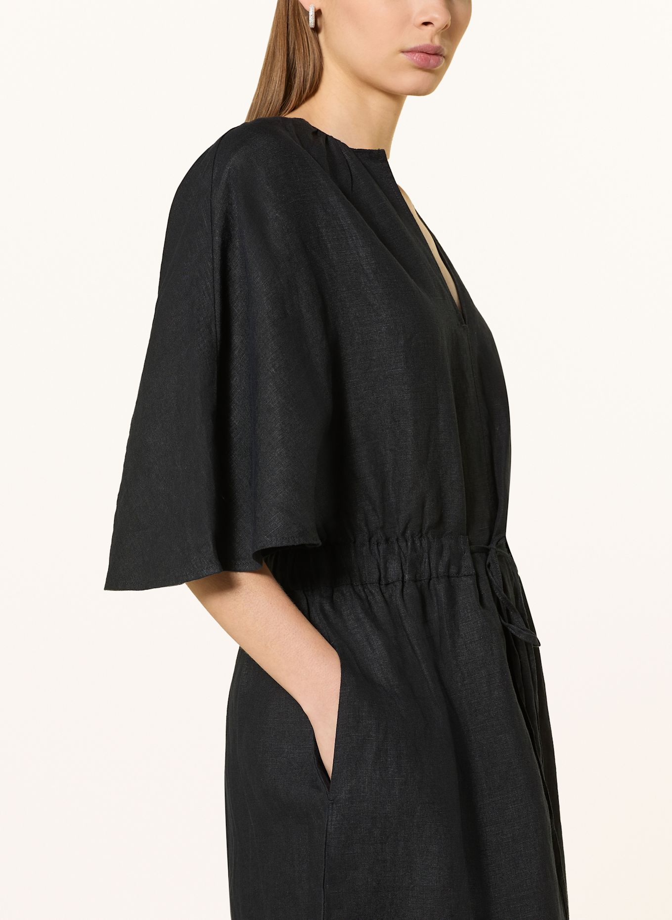 Marc O'Polo Leinenkleid: SCHWARZ