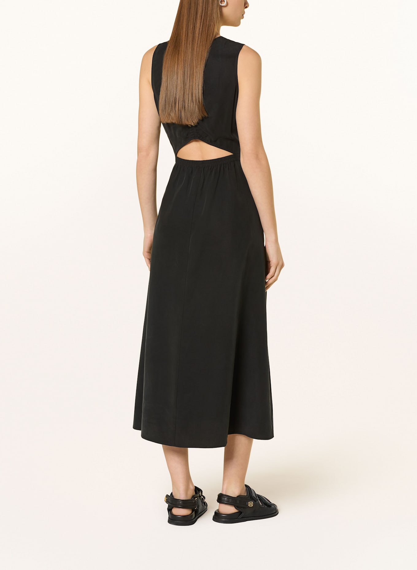Marc O'Polo Kleid mit Cut-out: SCHWARZ