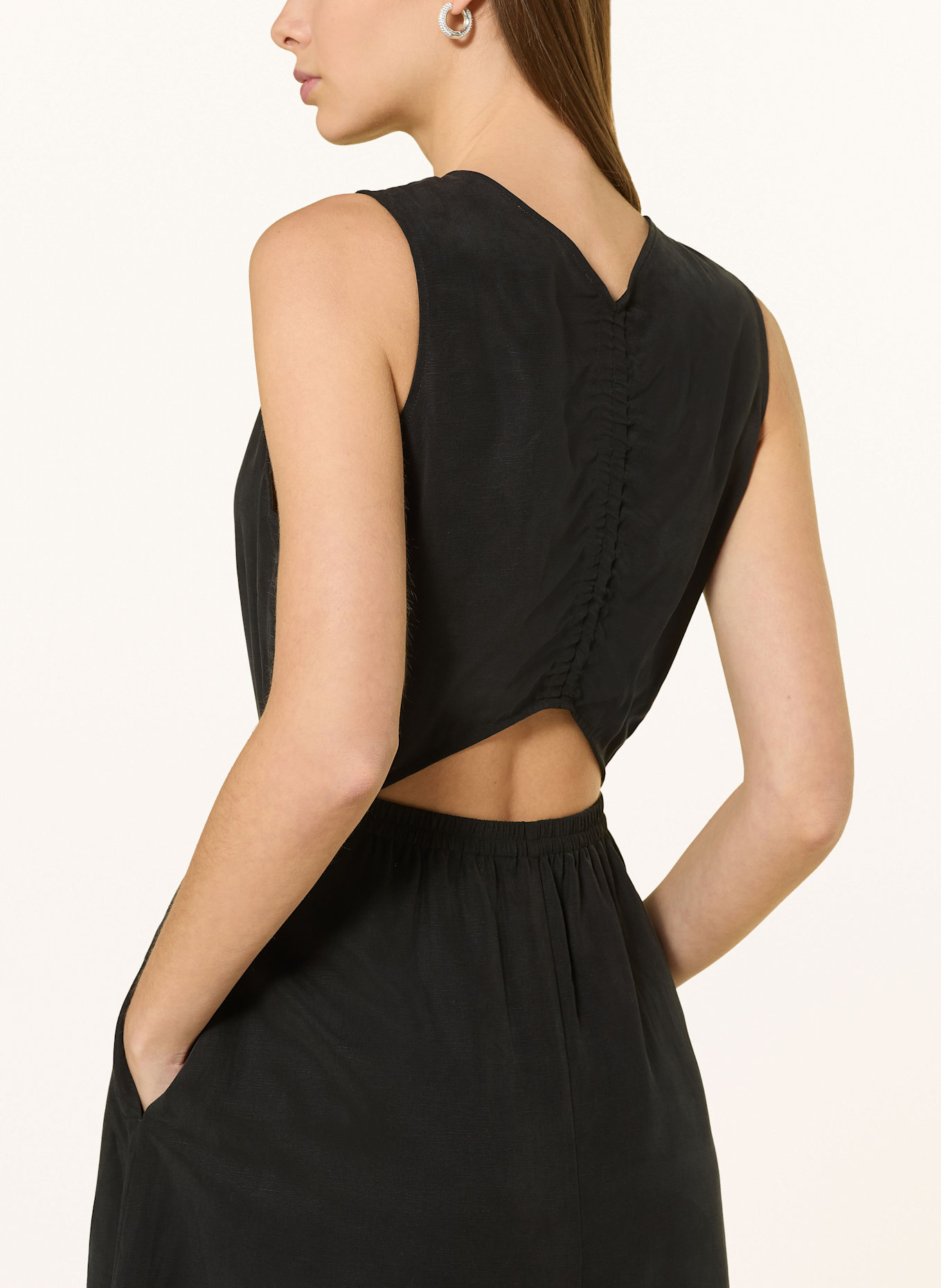 Marc O'Polo Kleid mit Cut-out: SCHWARZ