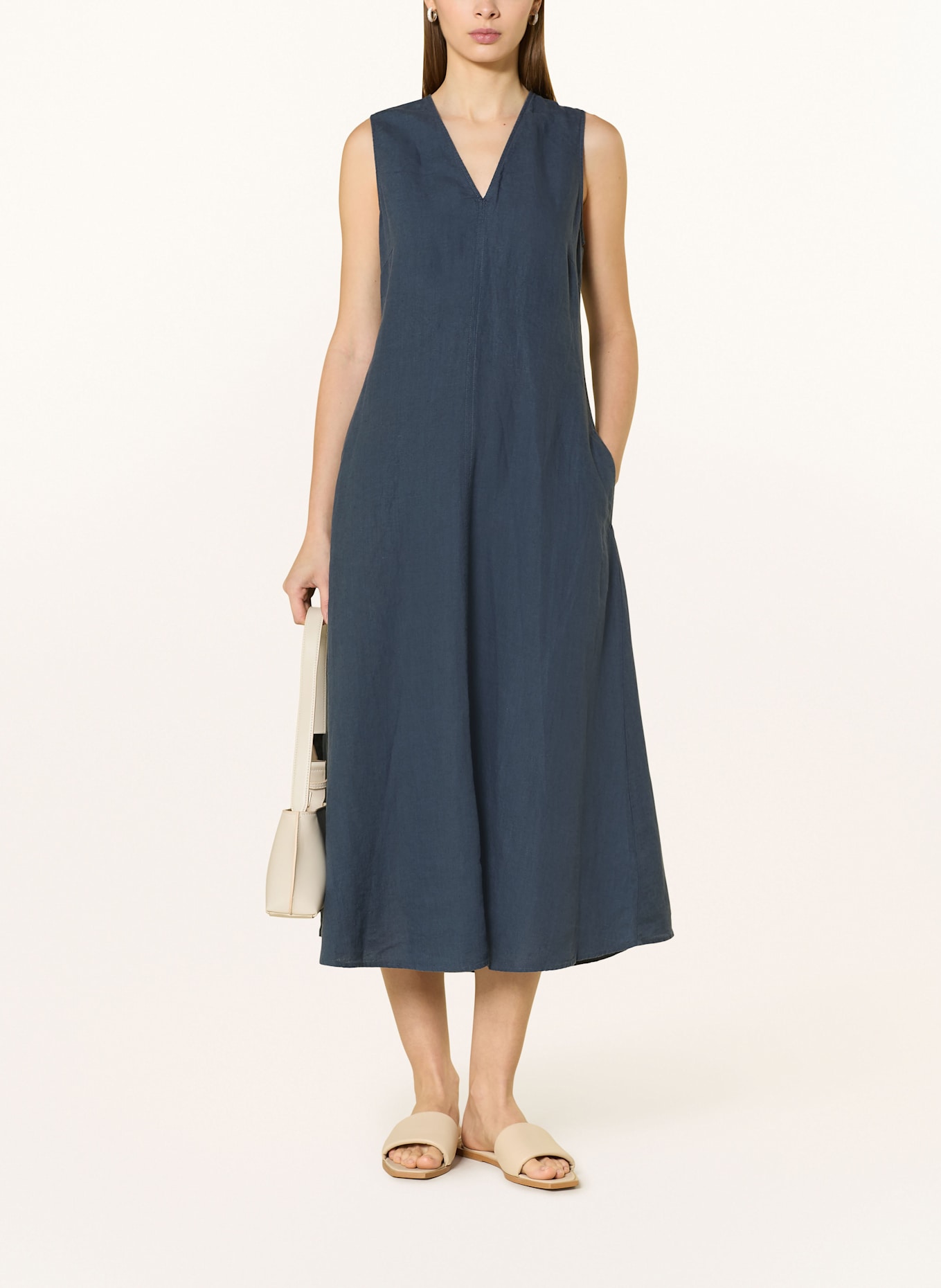 Marc O'Polo Leinenkleid, Farbe: DUNKELBLAU (Bild 2)
