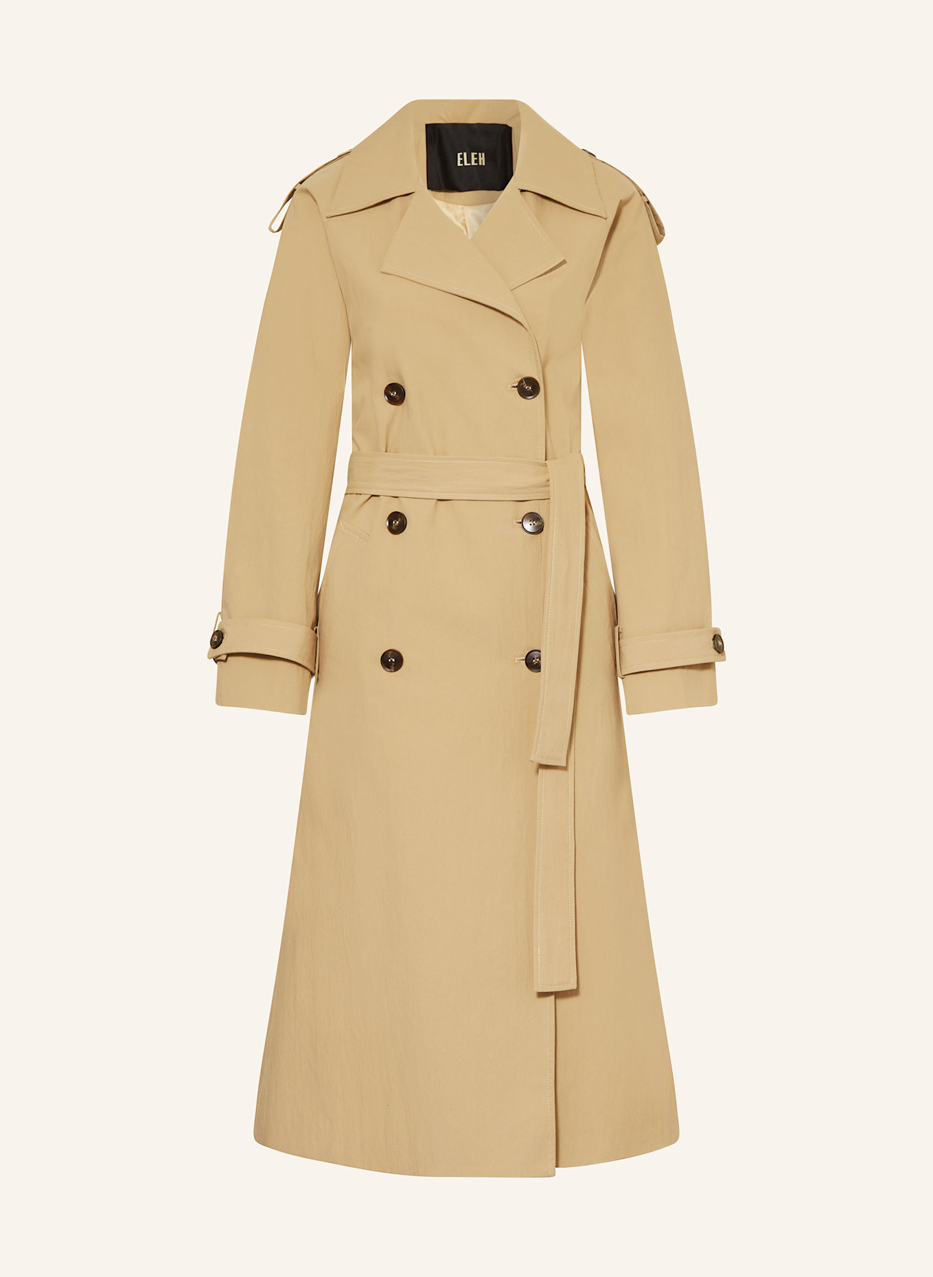 ELEH Trenchcoat: CAMEL