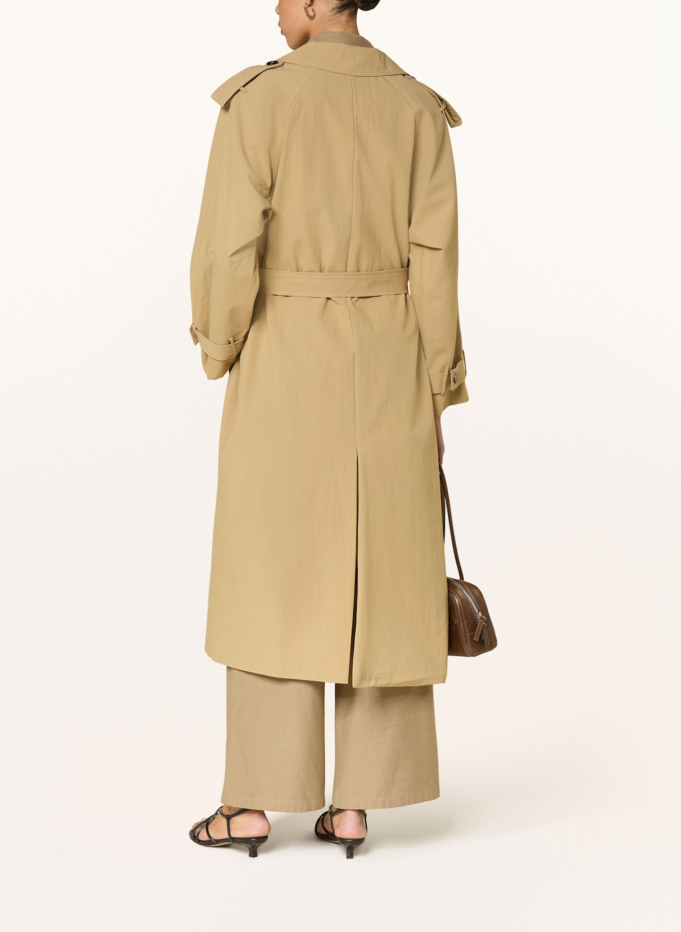 ELEH Trenchcoat: CAMEL