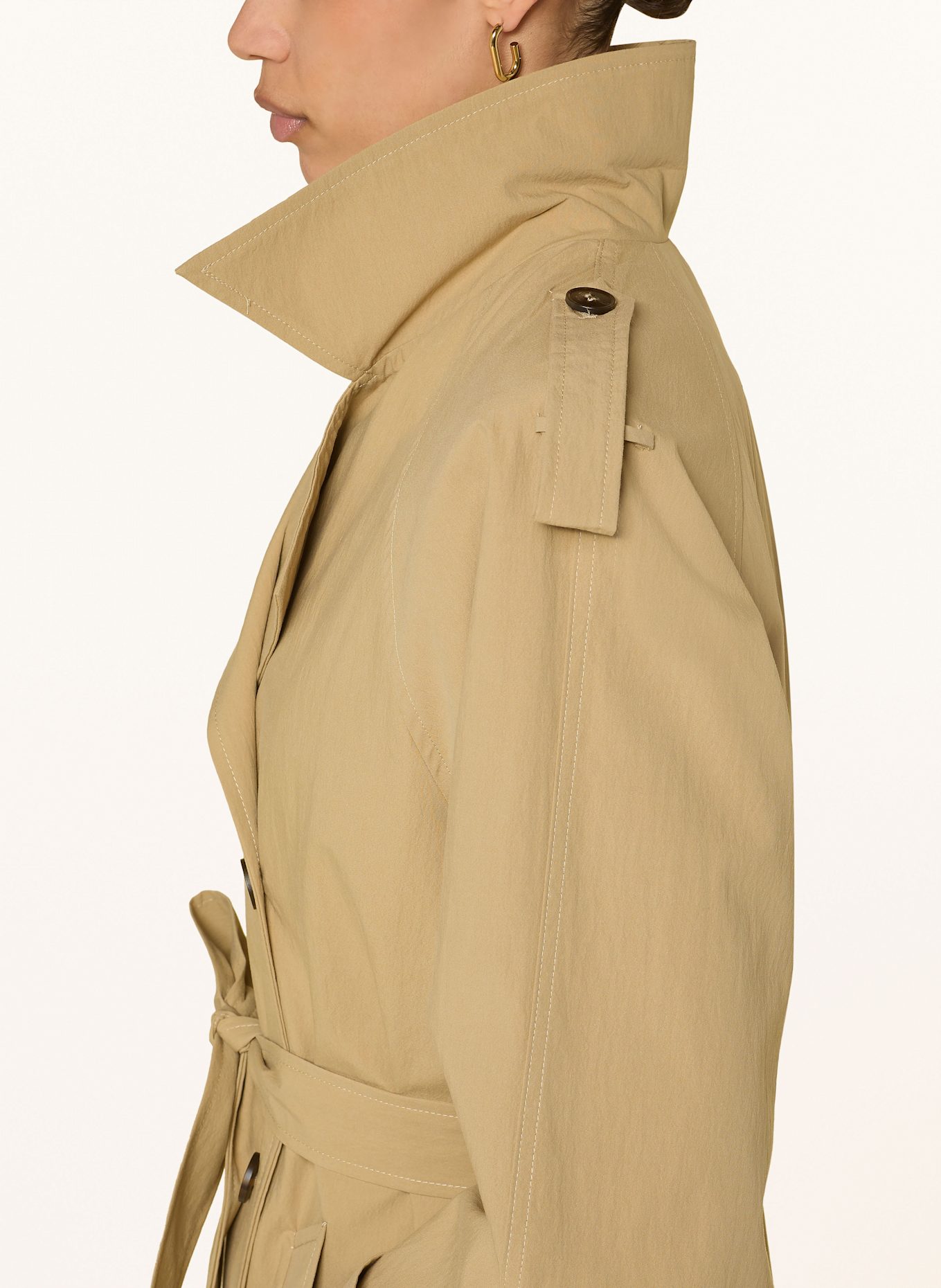 ELEH Trenchcoat: CAMEL