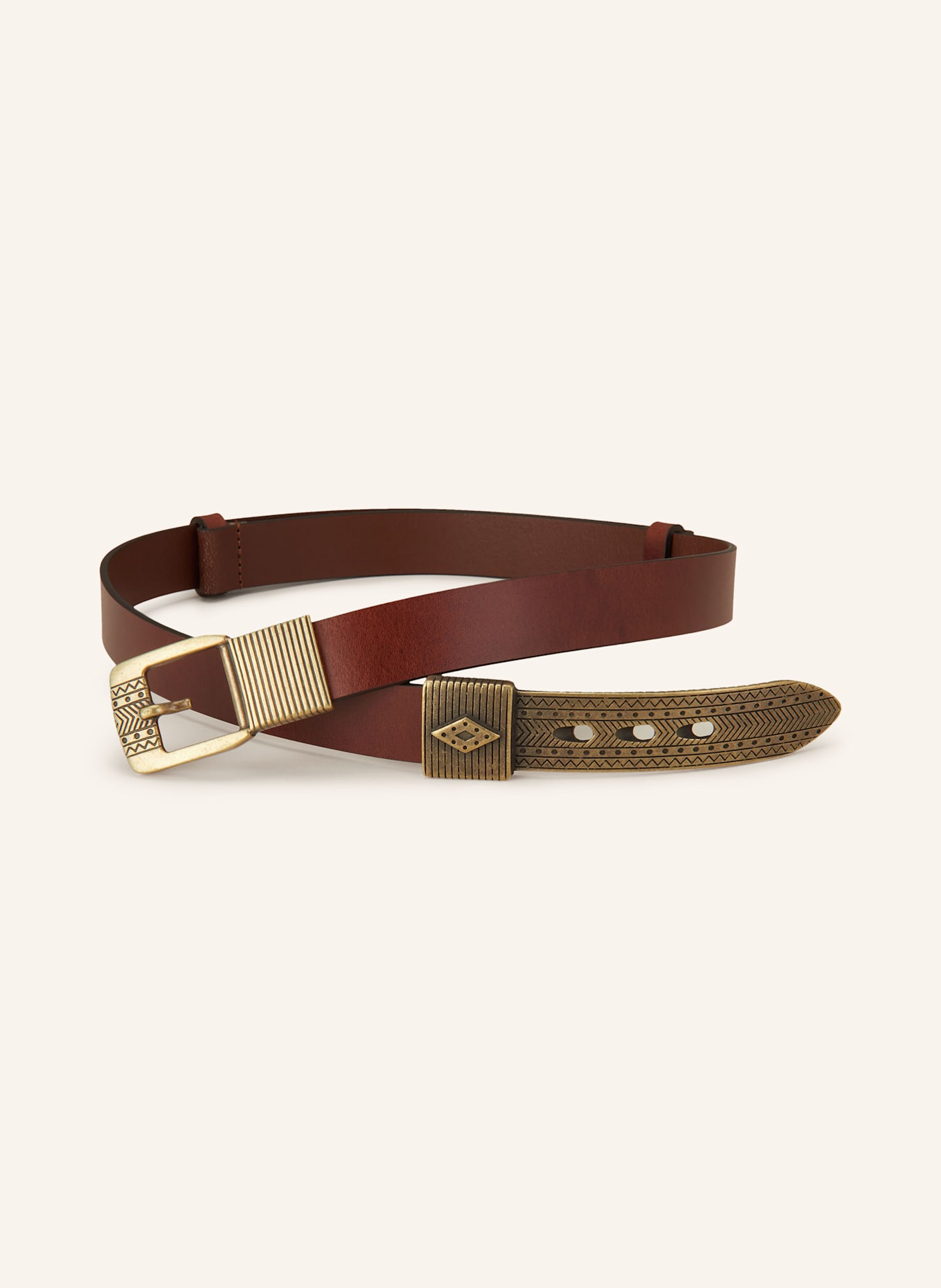 ba&sh Ledergürtel BAYA: BRAUN