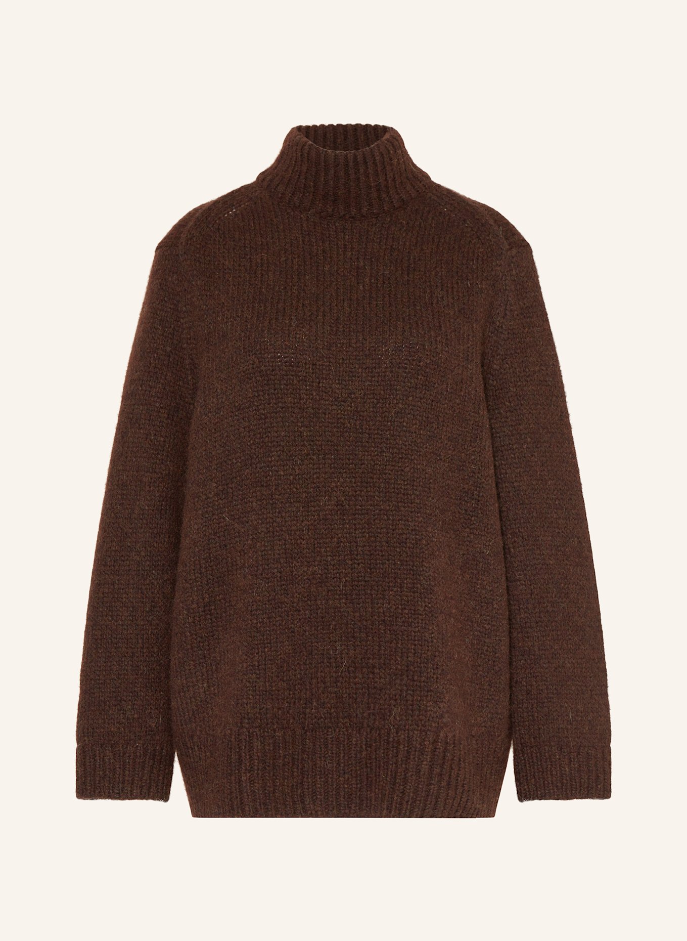 DOROTHEE SCHUMACHER Pullover CHIC MERINO aus Merinowolle: BRAUN
