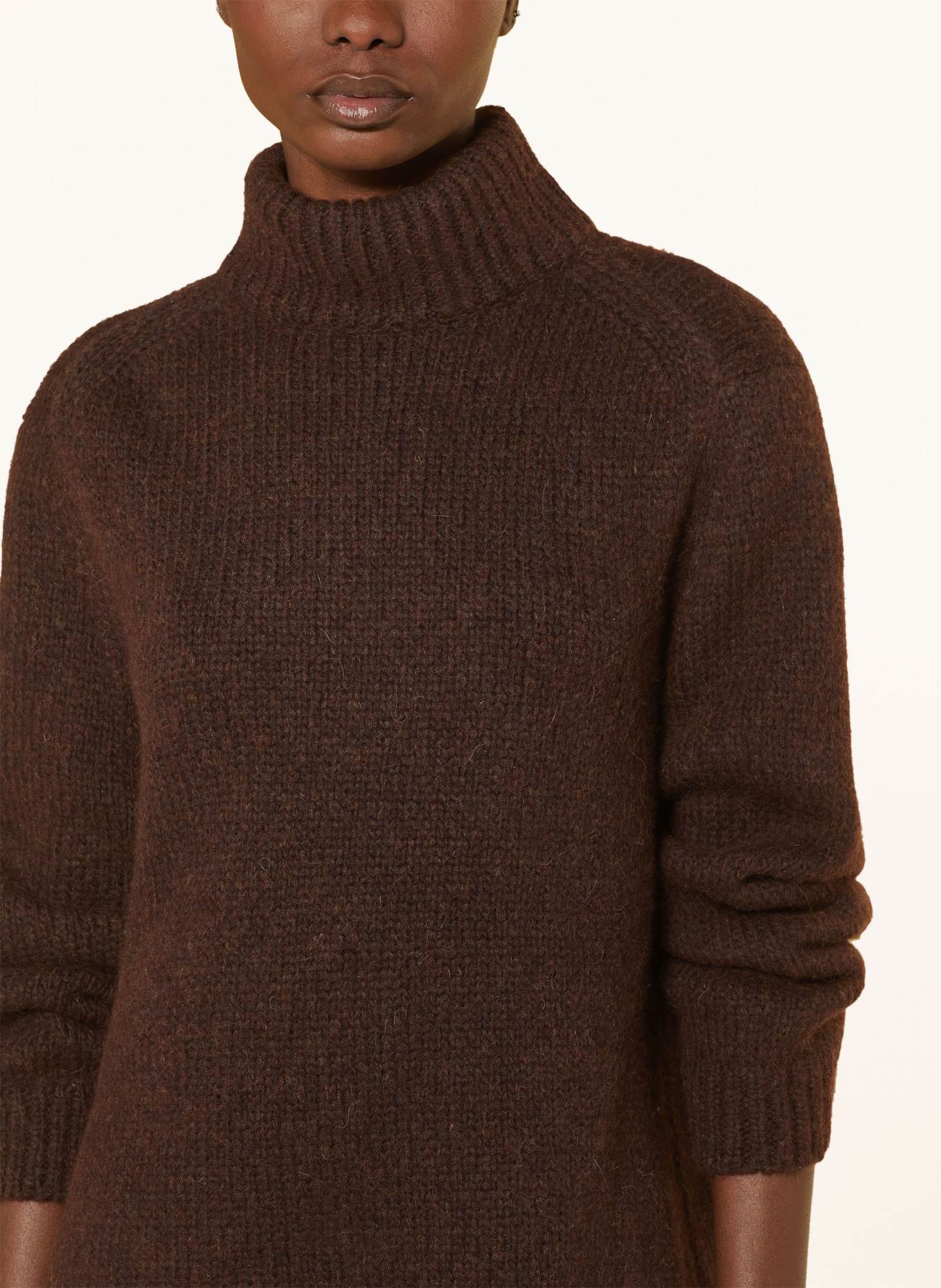 DOROTHEE SCHUMACHER Pullover CHIC MERINO aus Merinowolle: BRAUN