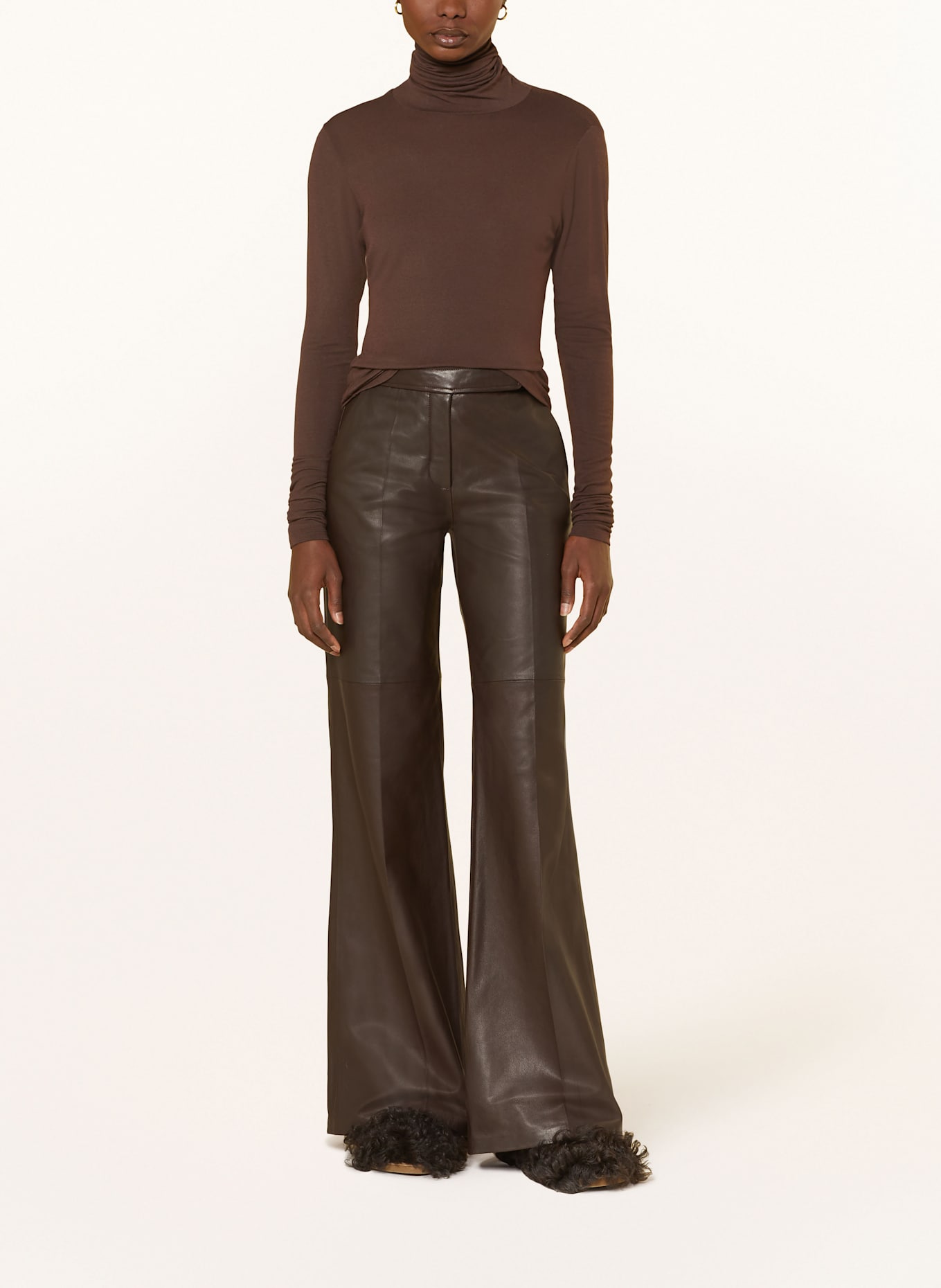 DOROTHEE SCHUMACHER Longsleeve CHIC COMFORT: BRAUN