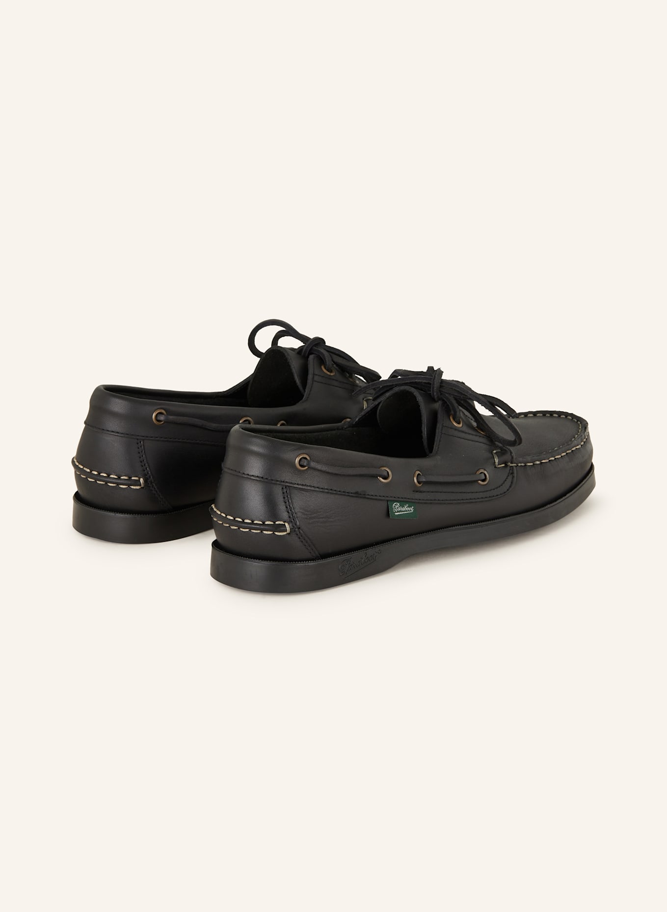 Paraboot Boat shoes BARTH in black