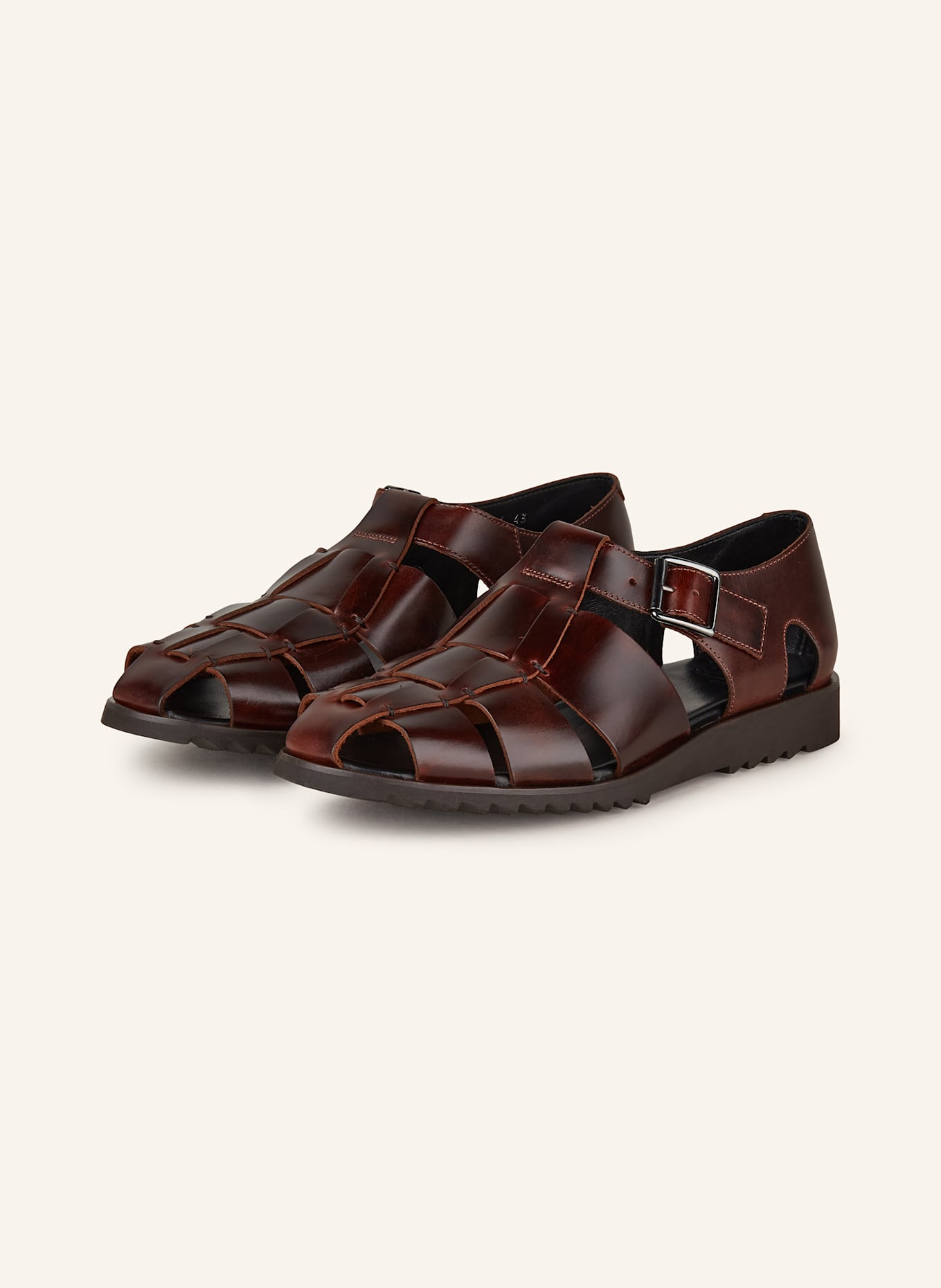 Paraboot Sandals PACIFIC, Color: DARK BROWN (Image 1)