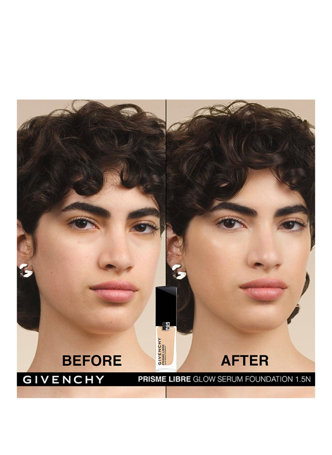 GIVENCHY PRISME LIBRE GLOW FOUNDATION: 1.5N