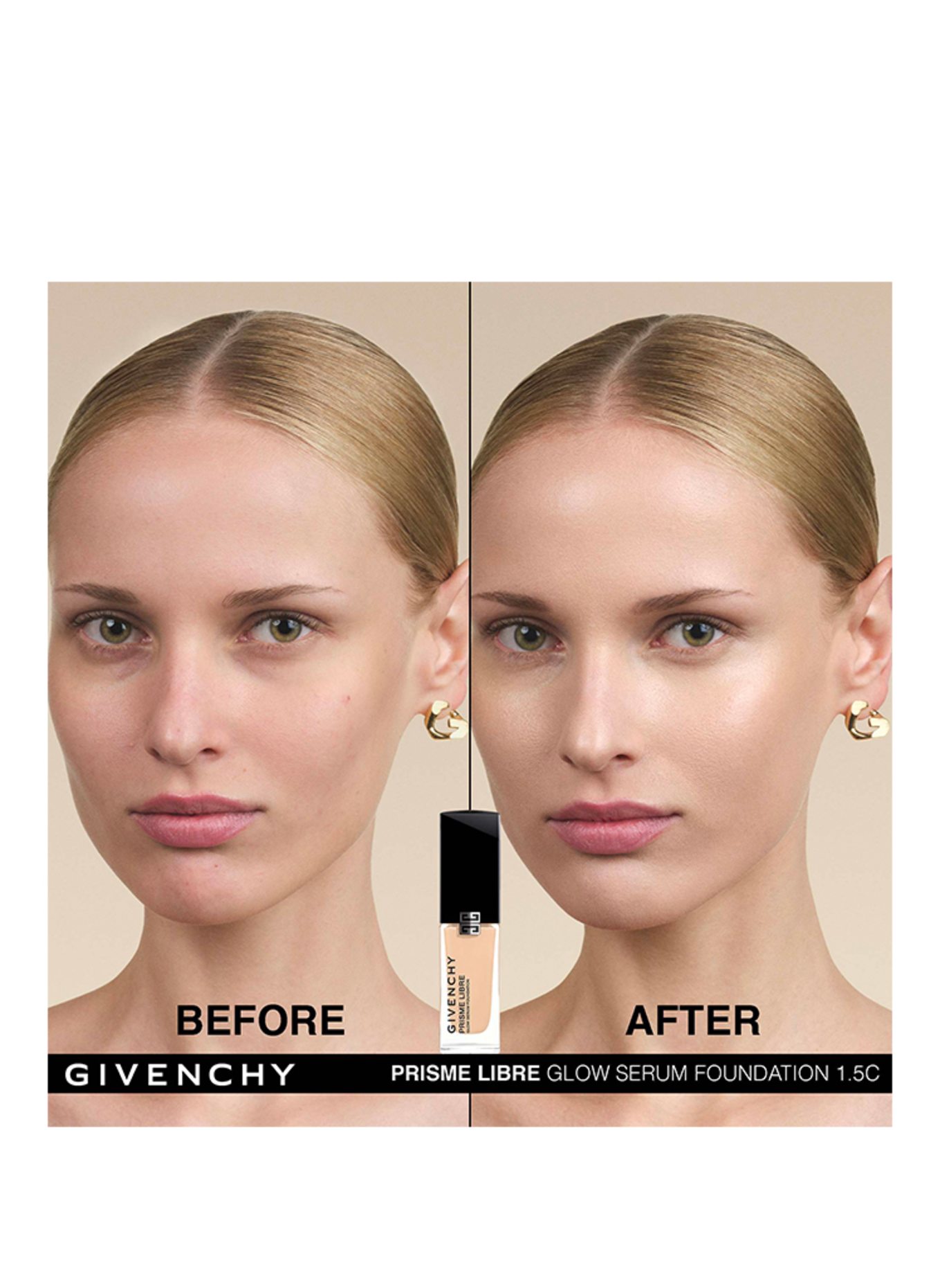 GIVENCHY PRISME LIBRE GLOW FOUNDATION: 1.5C