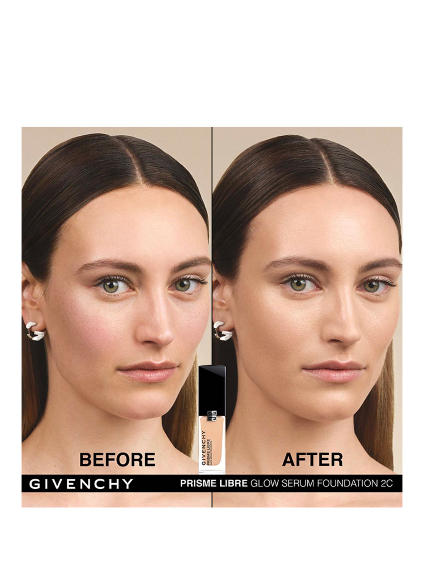 GIVENCHY PRISME LIBRE GLOW FOUNDATION: 2C