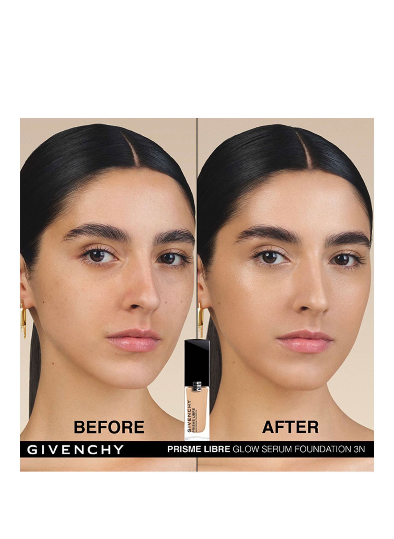 GIVENCHY PRISME LIBRE GLOW FOUNDATION: 3N