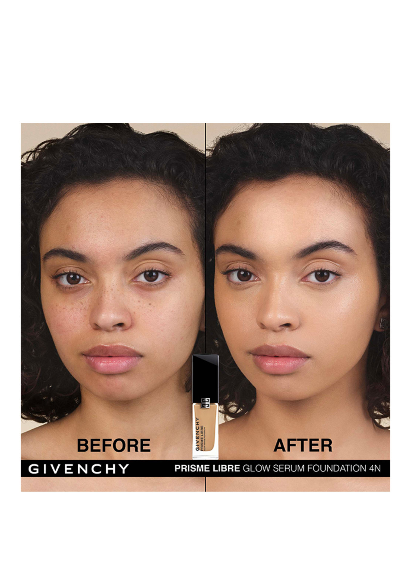 GIVENCHY PRISME LIBRE GLOW FOUNDATION: 4N