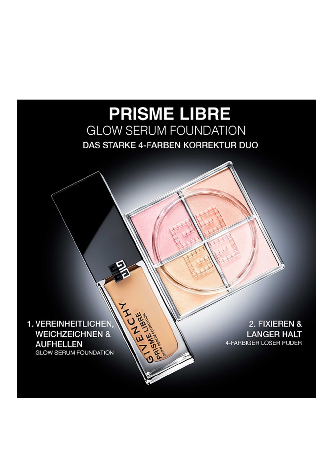 GIVENCHY PRISME LIBRE GLOW FOUNDATION: 4N