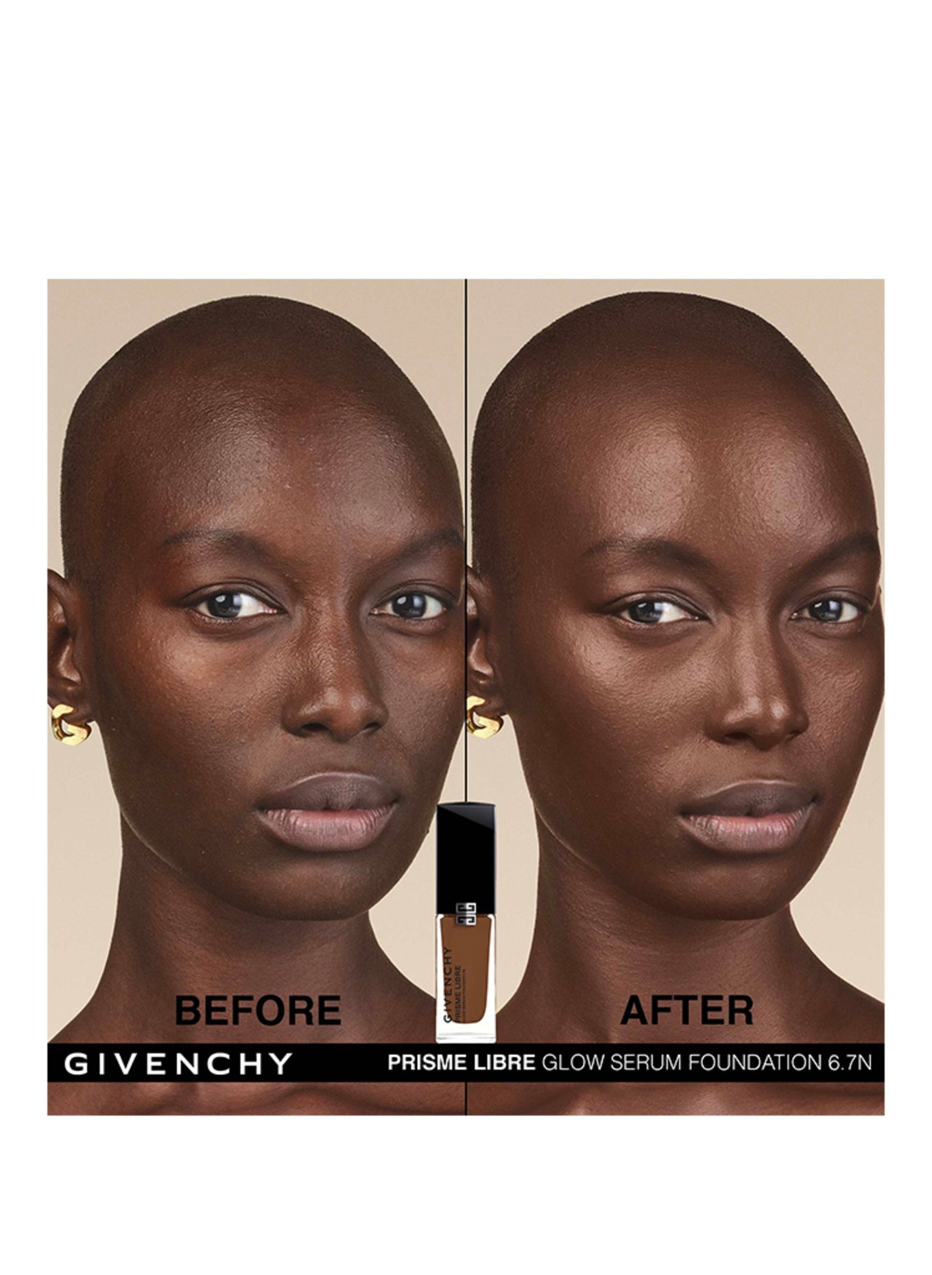GIVENCHY PRISME LIBRE GLOW FOUNDATION: 6.7N