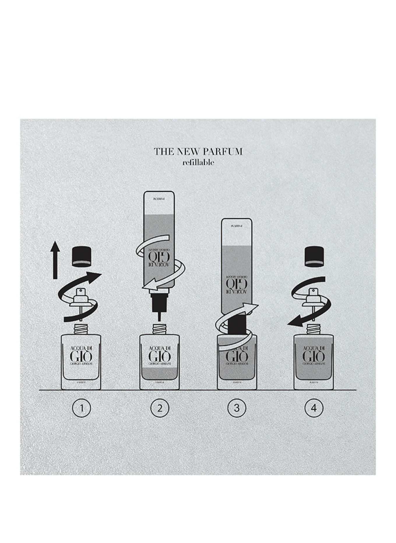 GIORGIO ARMANI BEAUTY ACQUA DI GIÒ RECHARGEABLE